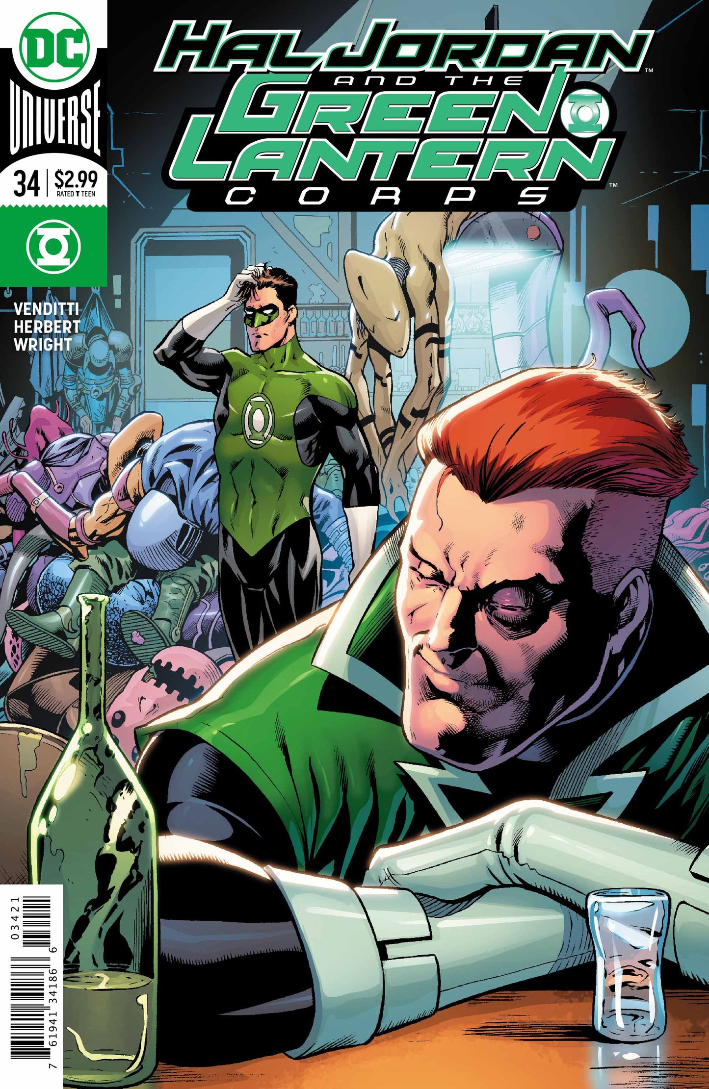 Hal Jordan & The Green Lantern Corps #34 - CVR B (FN)