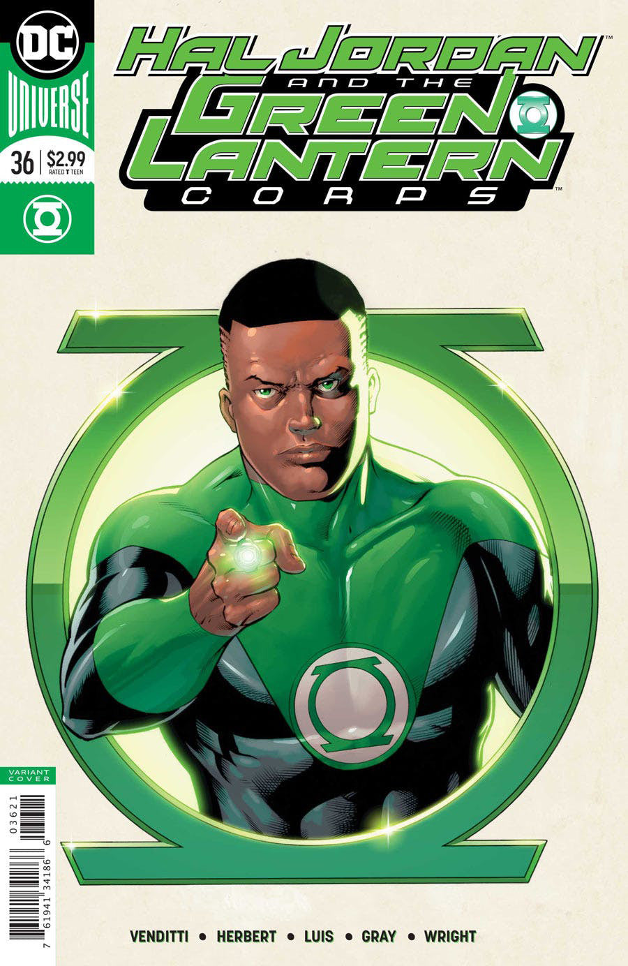 Hal Jordan & The Green Lantern Corps #36 - CVR B (FN)