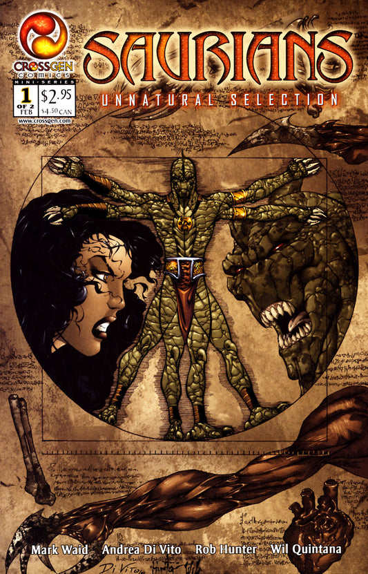 Saurians: Unnatural Selection #1 - CVR A (VF)