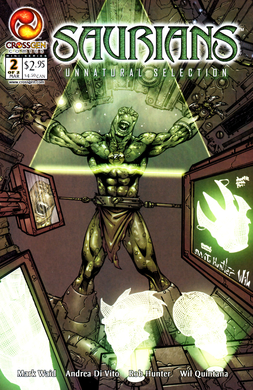 Saurians: Unnatural Selection #2 - CVR A (VF)