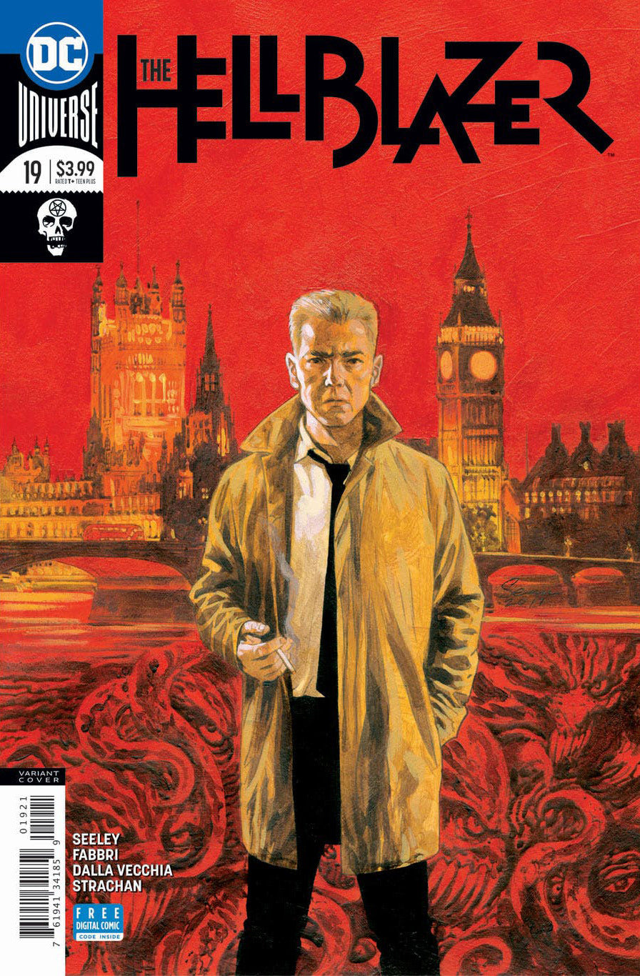 The Hellblazer #19 CVR B DC Comics 2018 FN