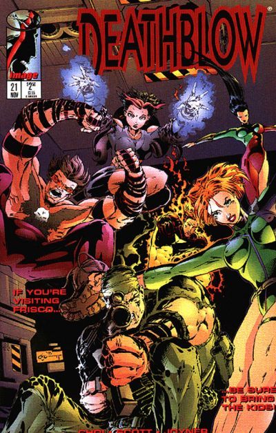 Deathblow #21 CVR A Image 1995 VF