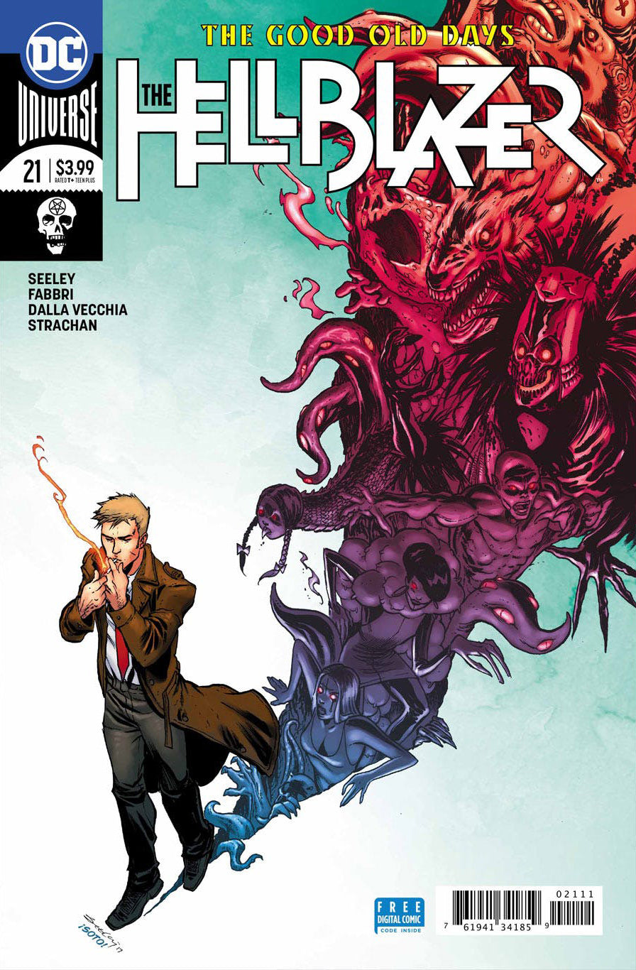 The Hellblazer #21 CVR A DC Comics 2018 FN