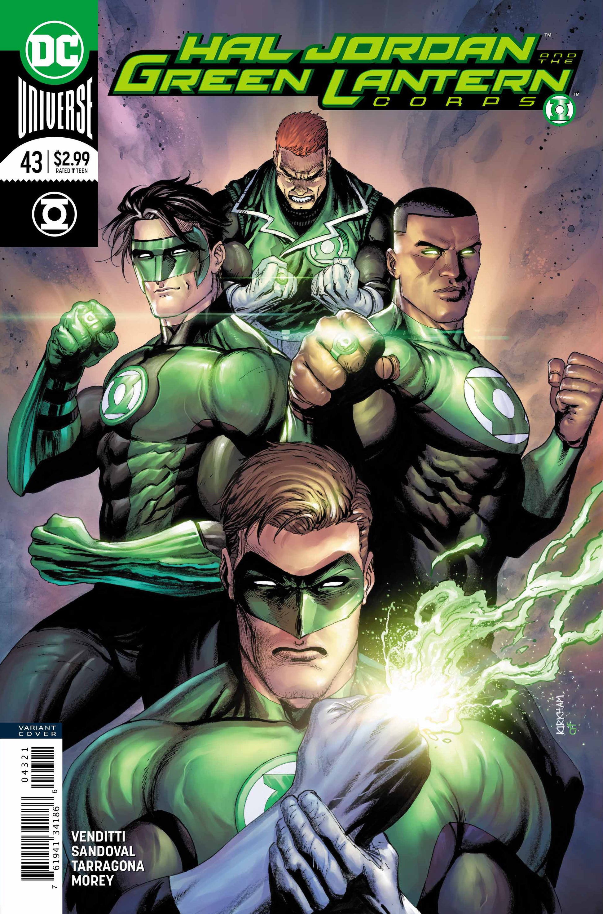 Hal Jordan & The Green Lantern Corps #43 - CVR B (FN)