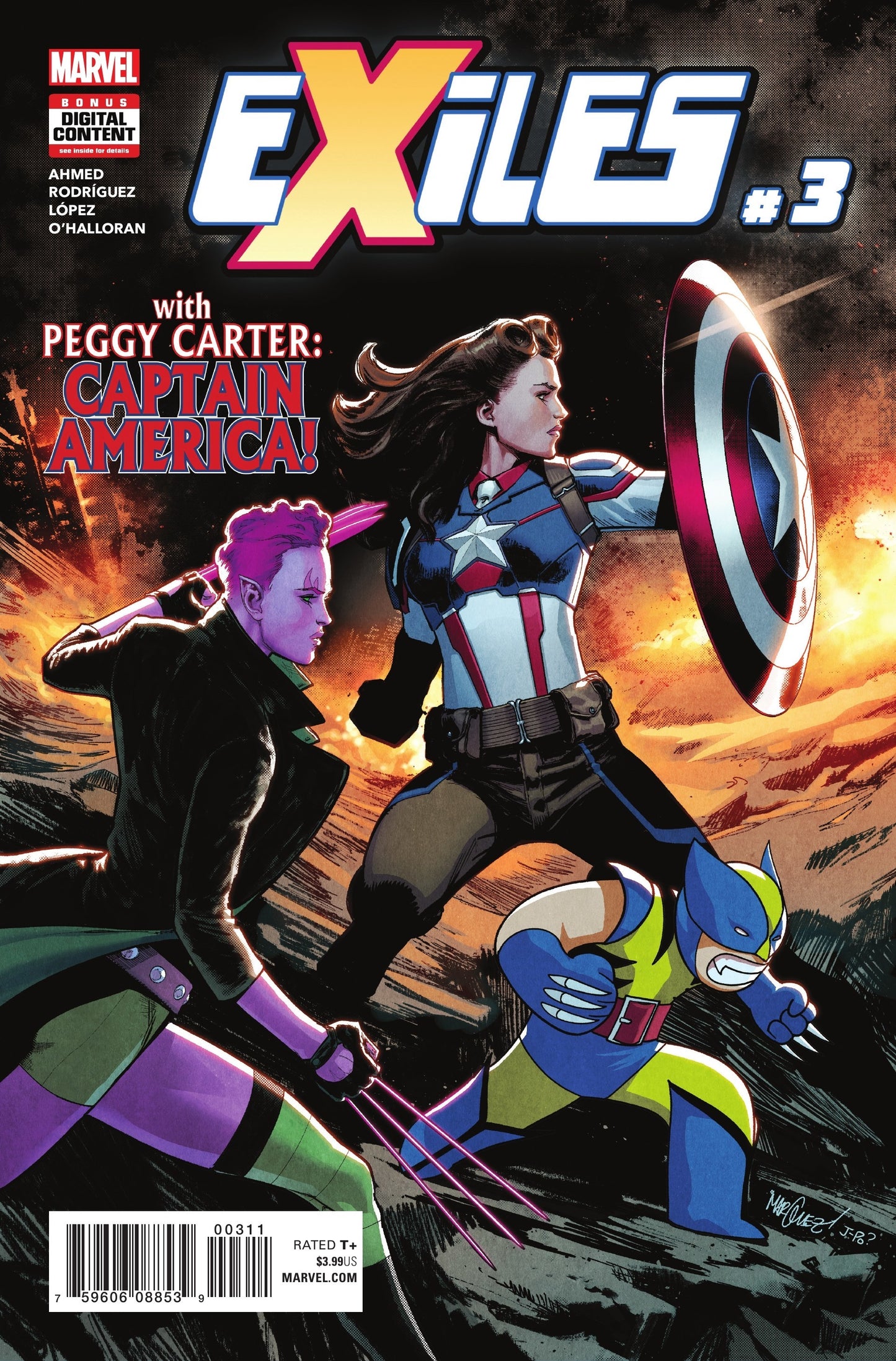 Exiles #3 - CVR A (FN)