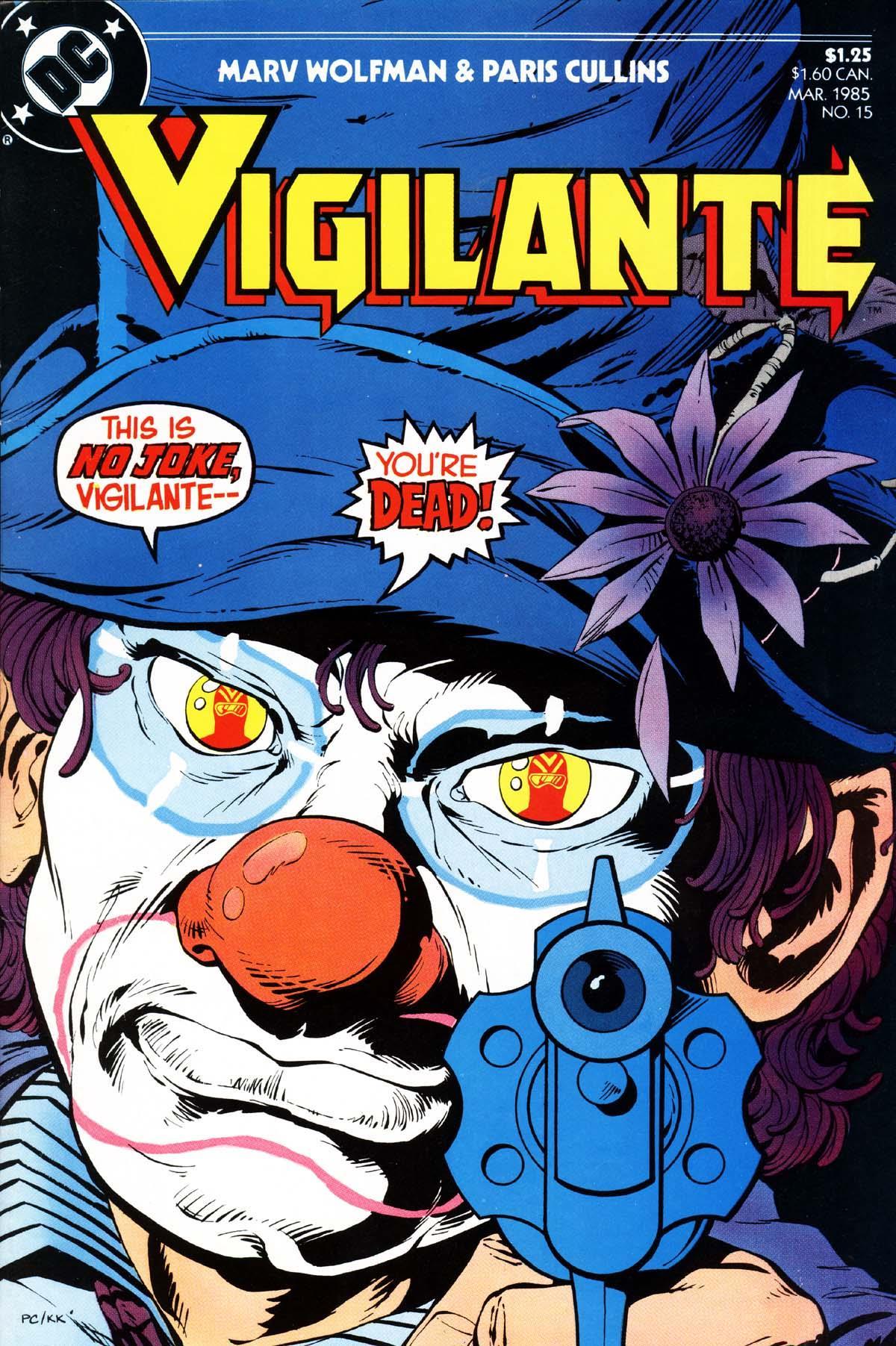 Vigilante #15 CVR A DC Comics 1984 FN