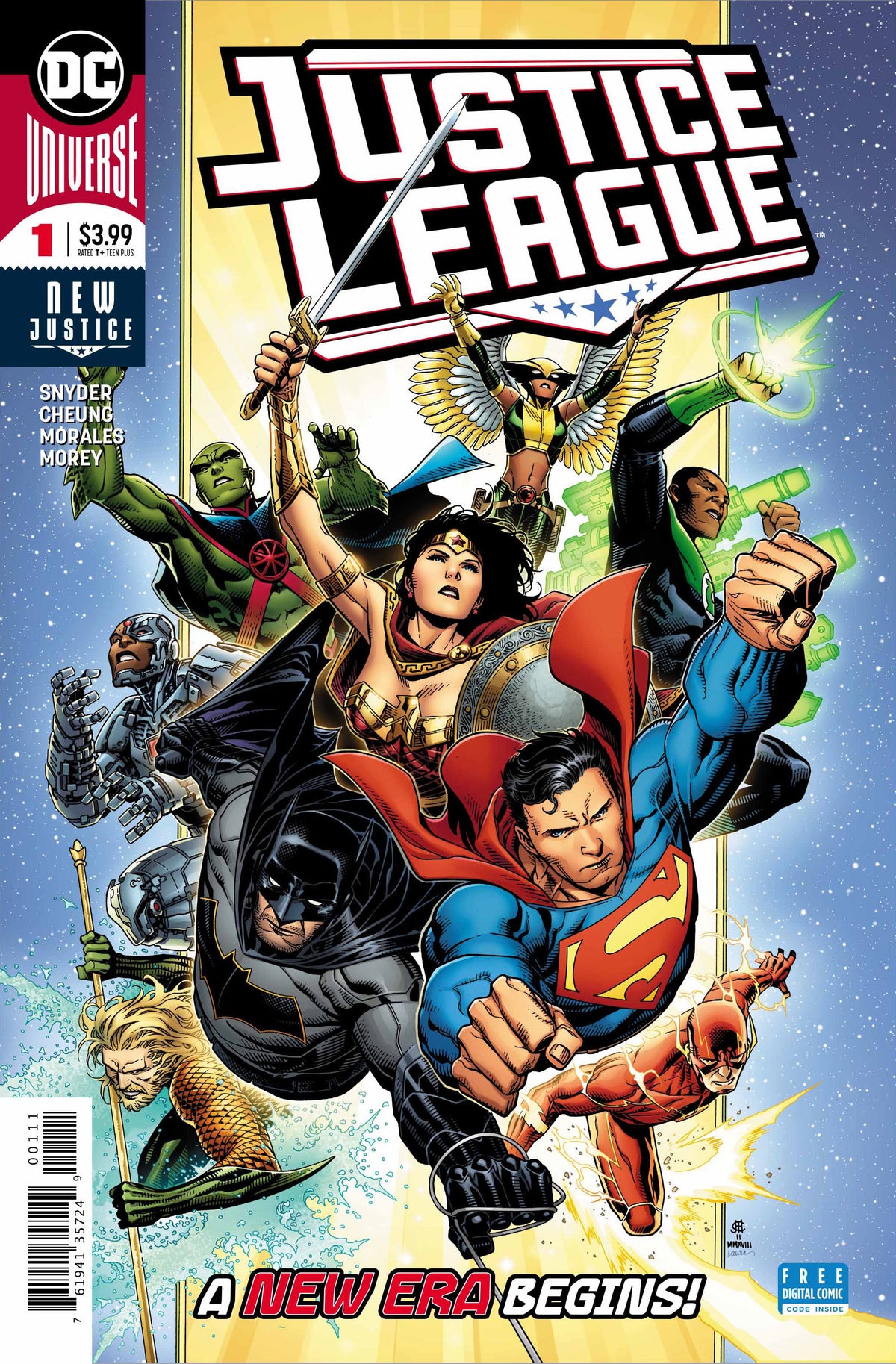 Justice League #1 CVR A DC Comics 2018 FN