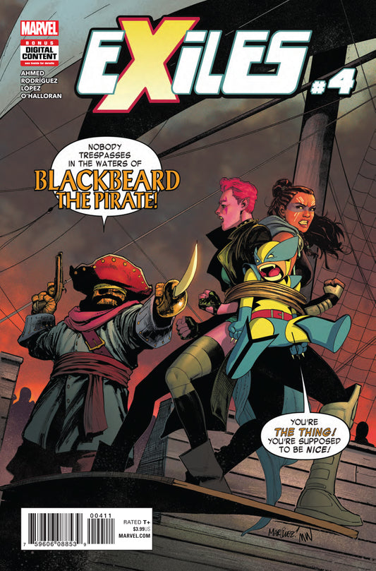 Exiles #4 - CVR A (FN)