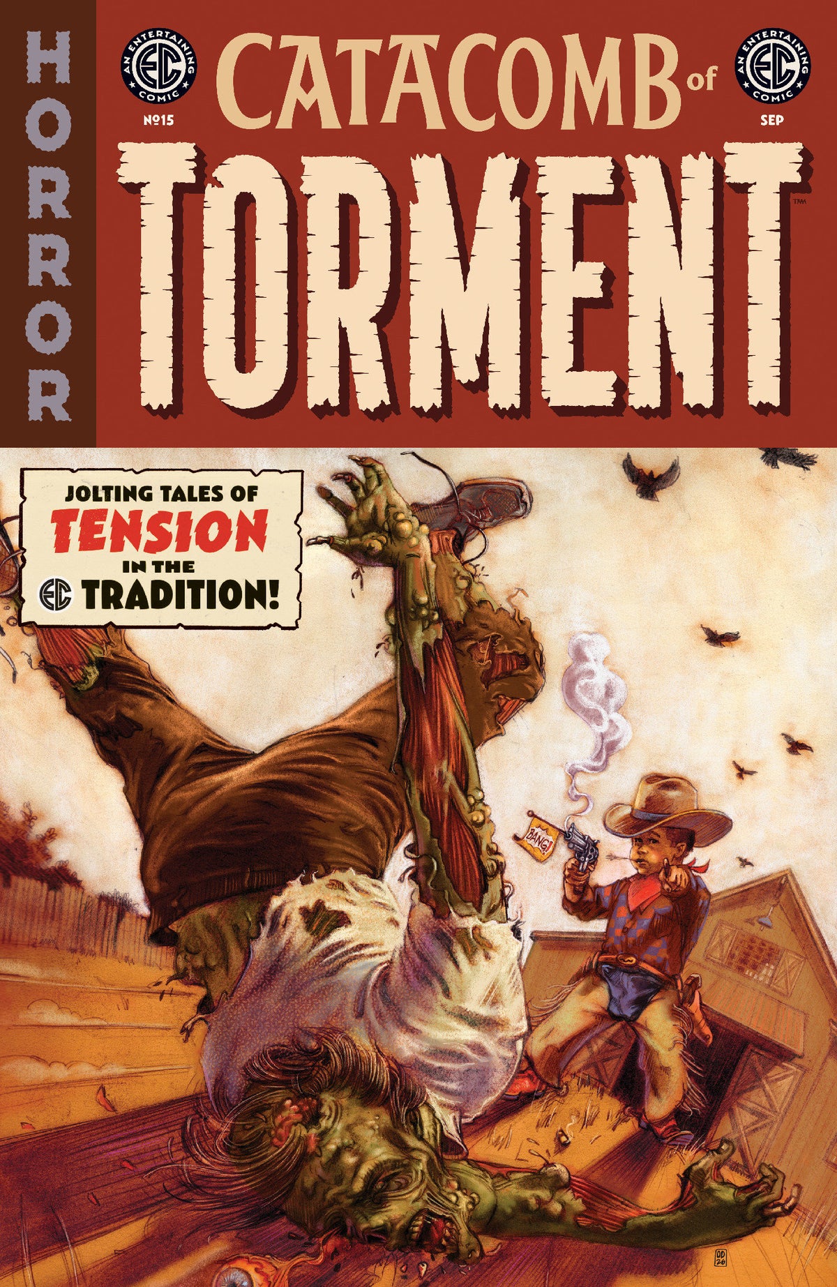 EC CATACOMB OF TORMENT #15 CVR A OLIVER DOMINGUEZ (VF/NM)