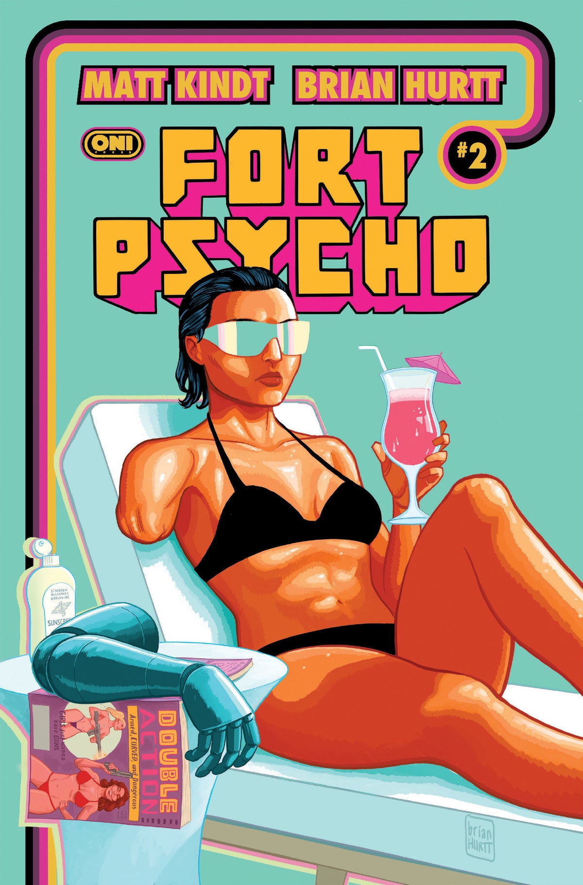FORT PSYCHO #2 CVR A BRIAN HURTT (VF/NM)