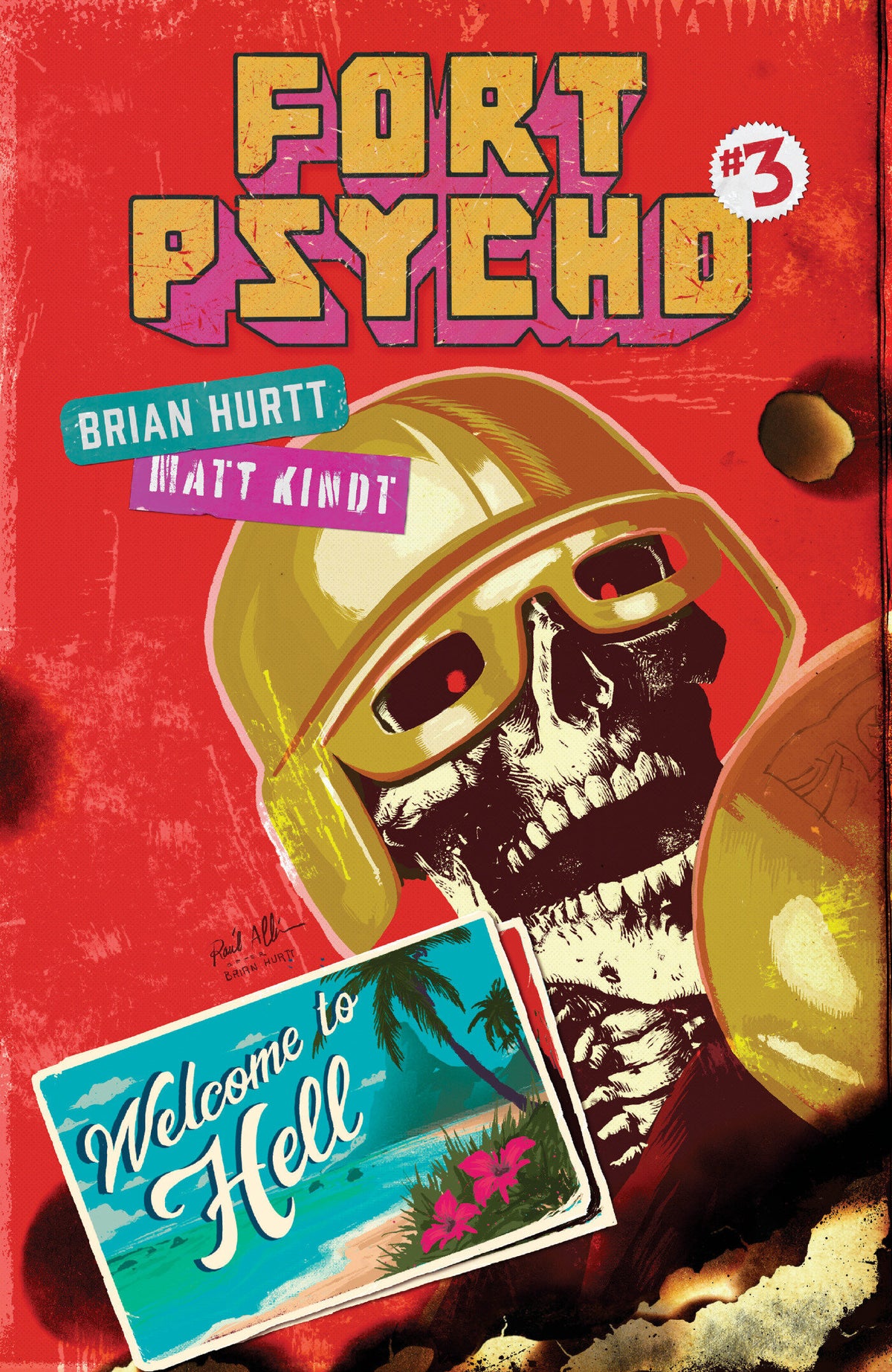 FORT PSYCHO #3 CVR C RAUL ALLEN VAR (VF/NM) - Packrat Comics