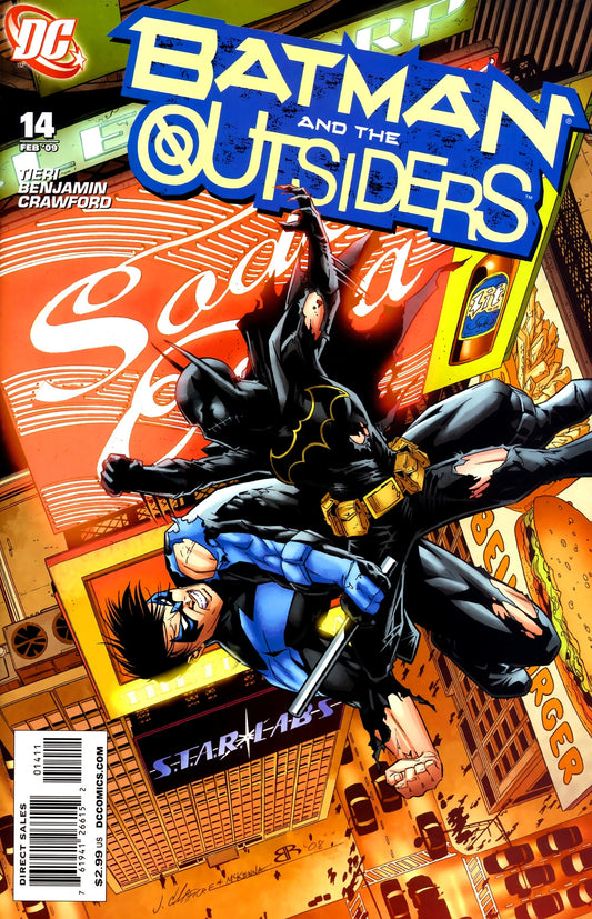 Batman and the Outsiders #14 CVR A DC Comics 2008 FN