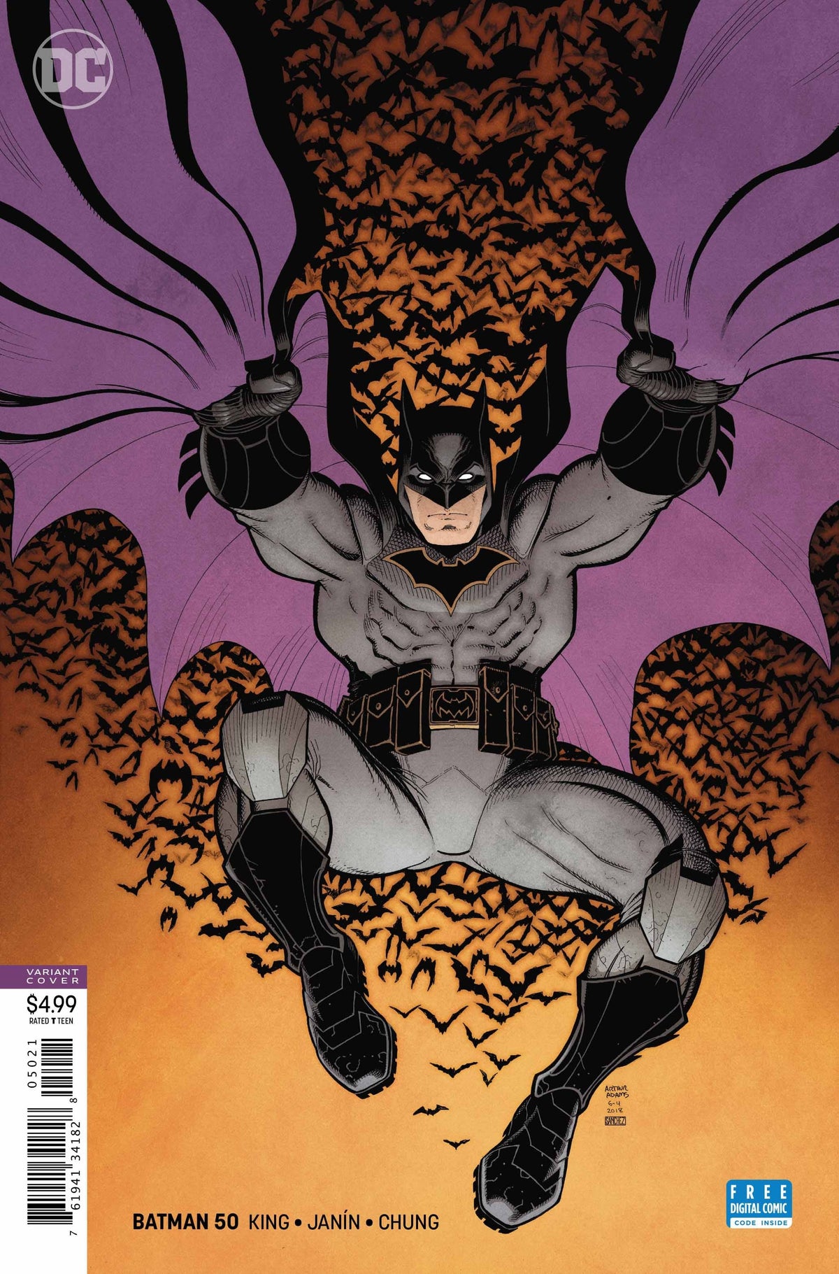Batman #50 CVR B DC Comics 2018 VF/NM