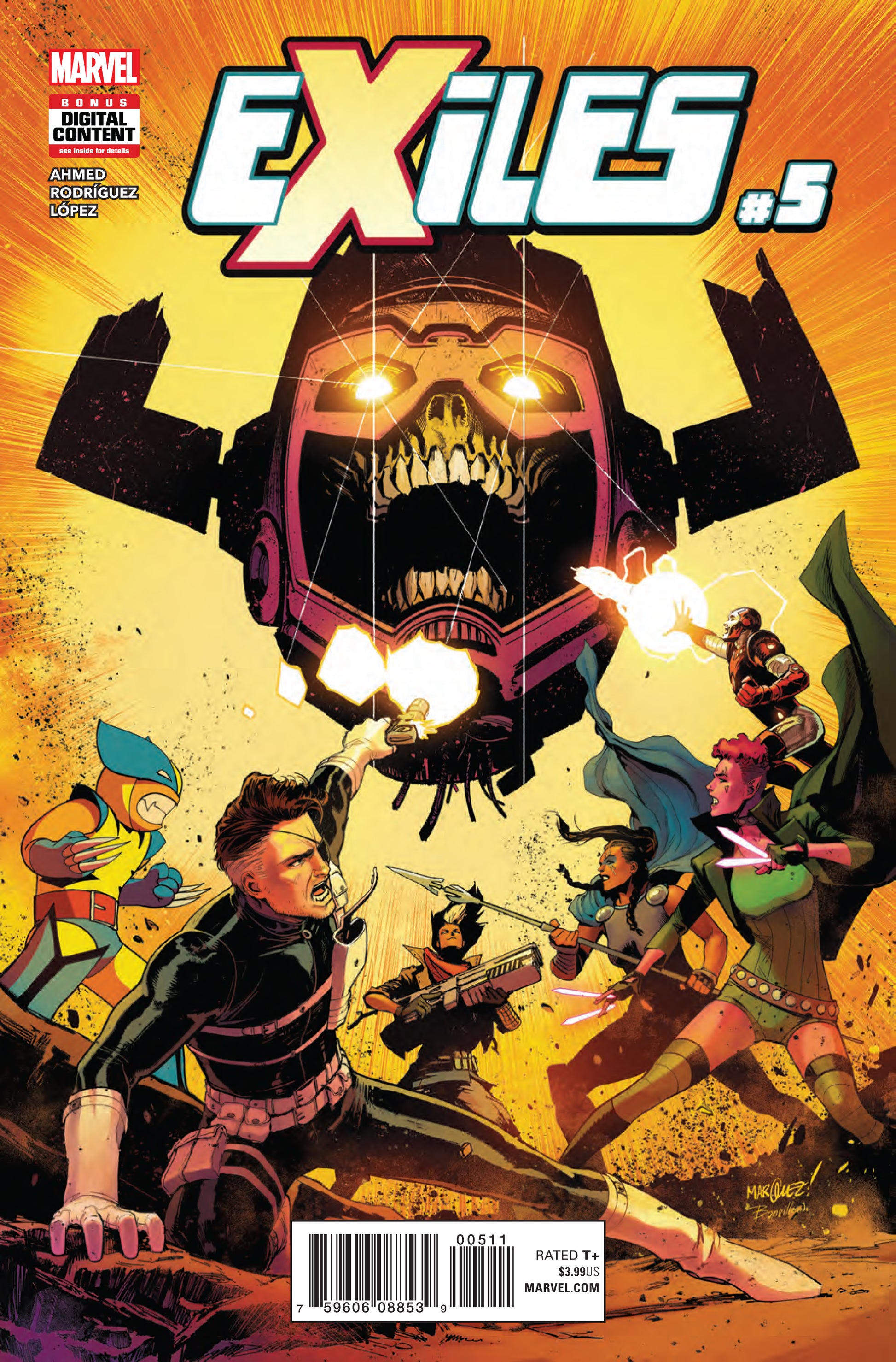 Exiles #5 - CVR A (FN)