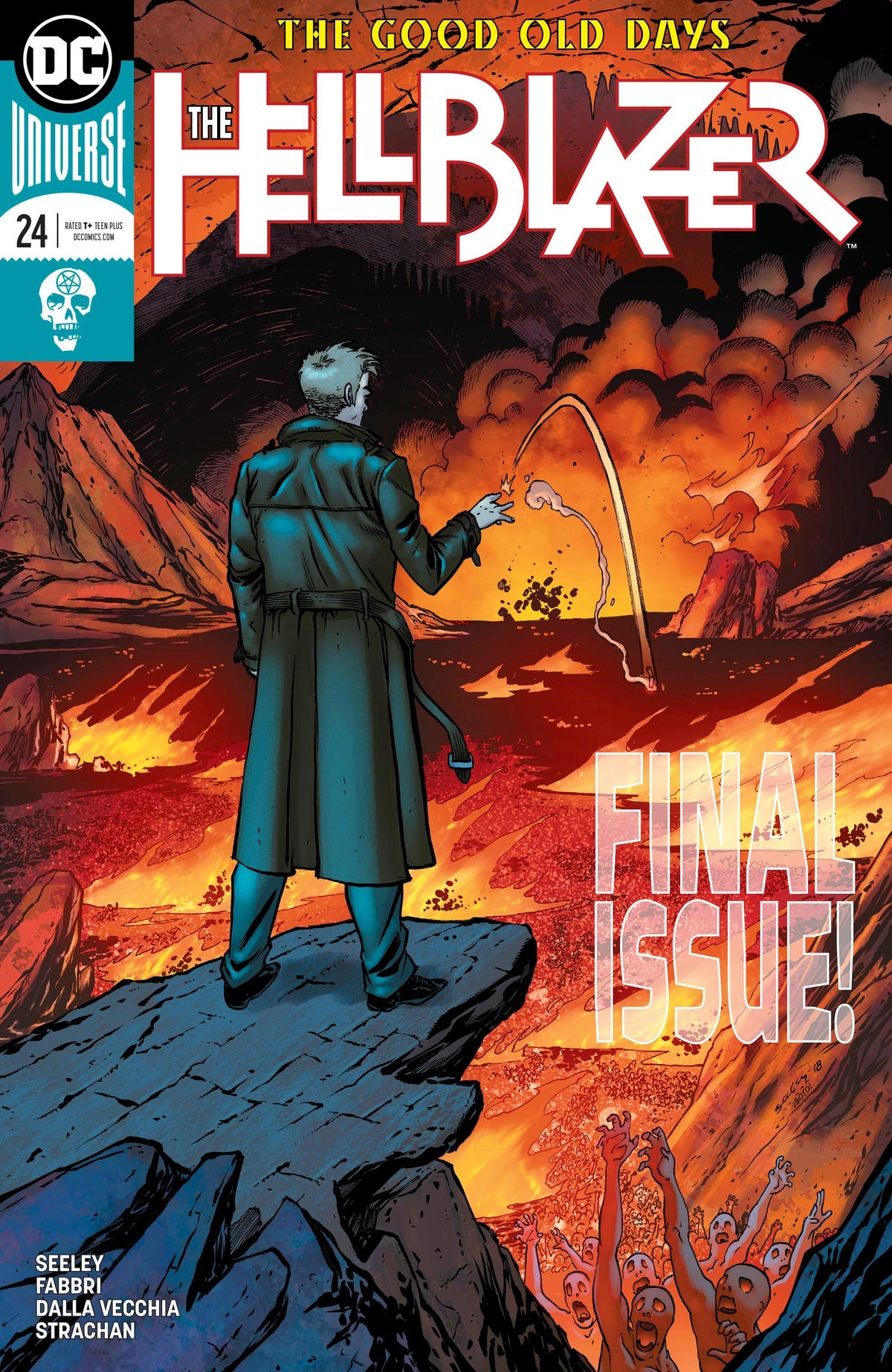 The Hellblazer #24 CVR A DC Comics 2018 FN