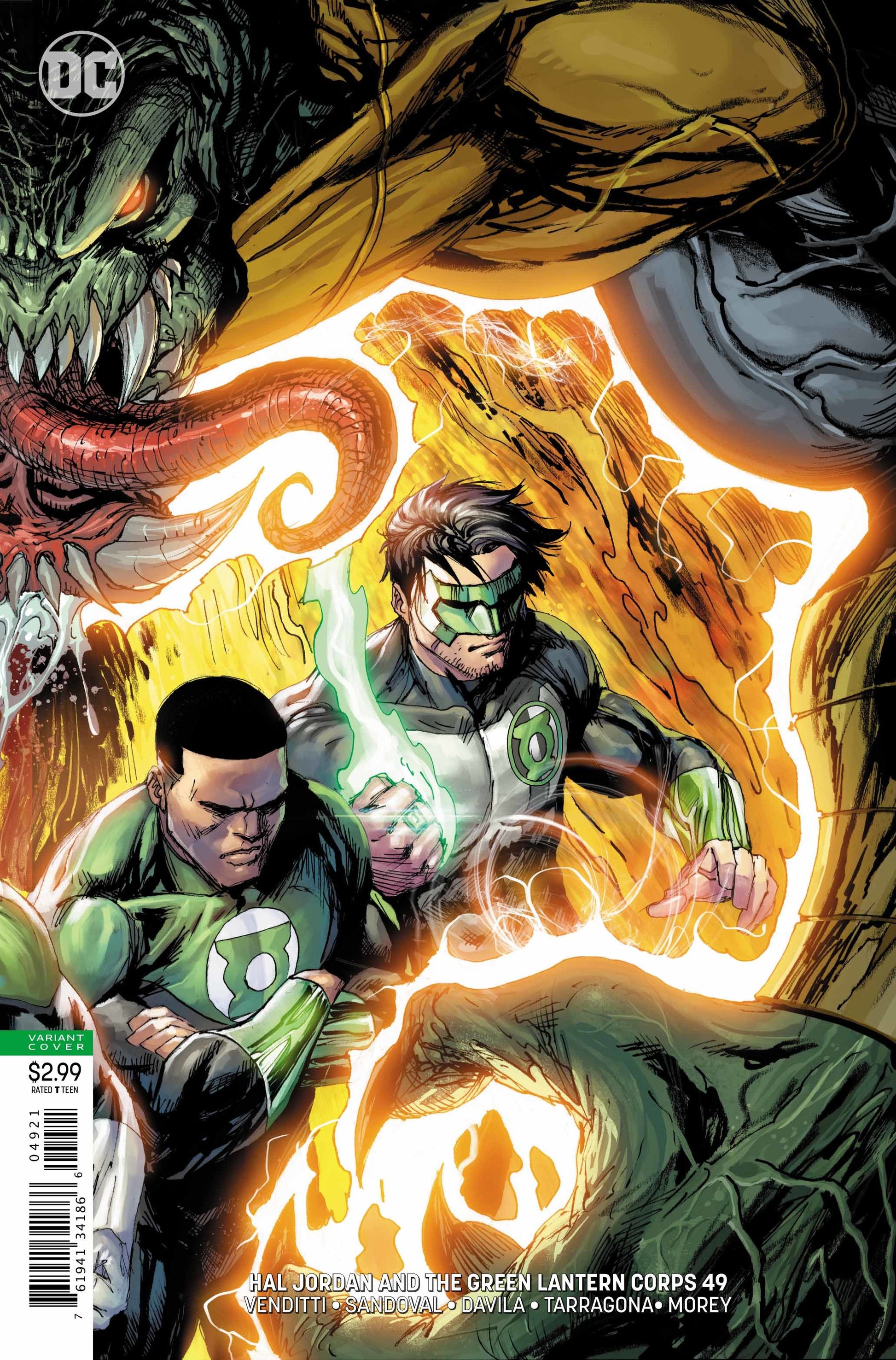 Hal Jordan & The Green Lantern Corps #49 - CVR B (FN)