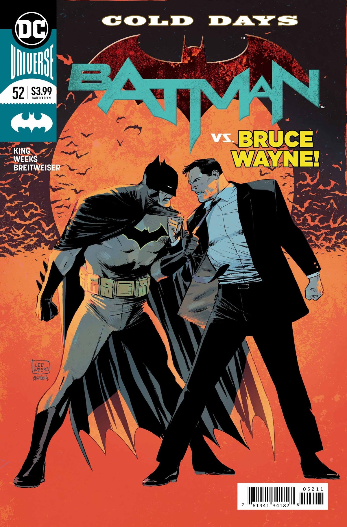 Batman #52 CVR A DC Comics 2018 VF/NM