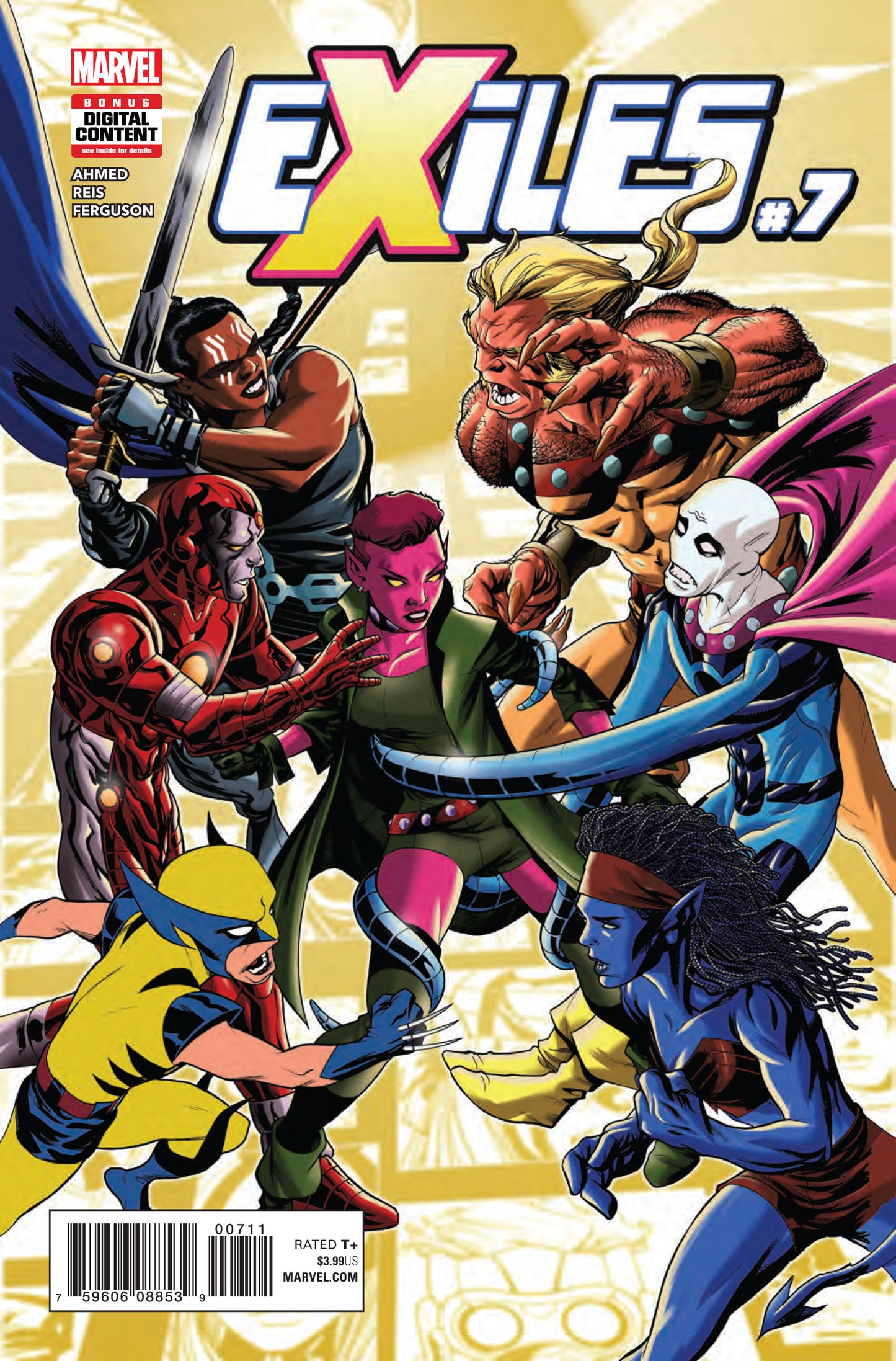 Exiles #7 - CVR A (FN)