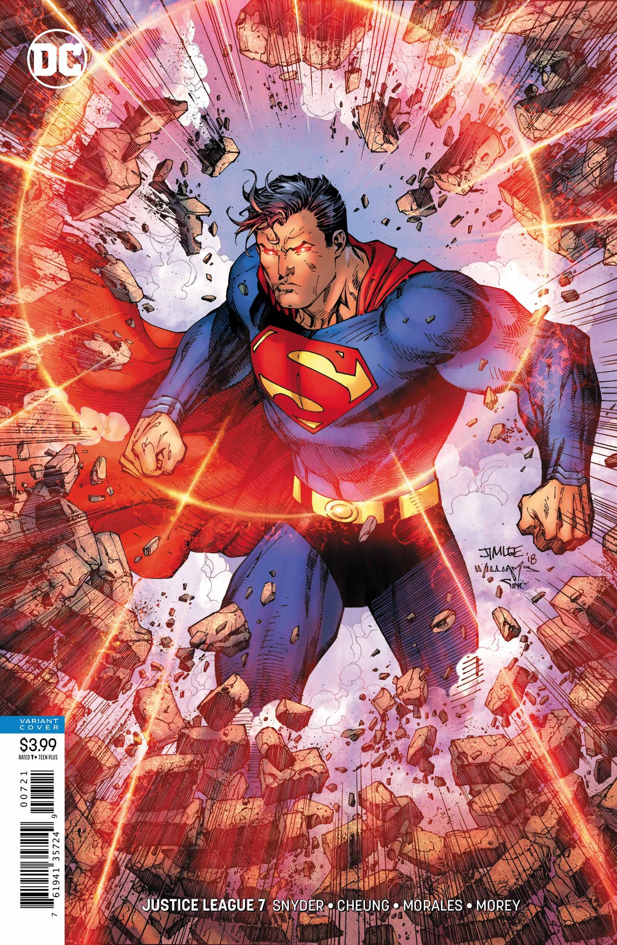 Justice League #7 CVR B DC Comics 2018 FN