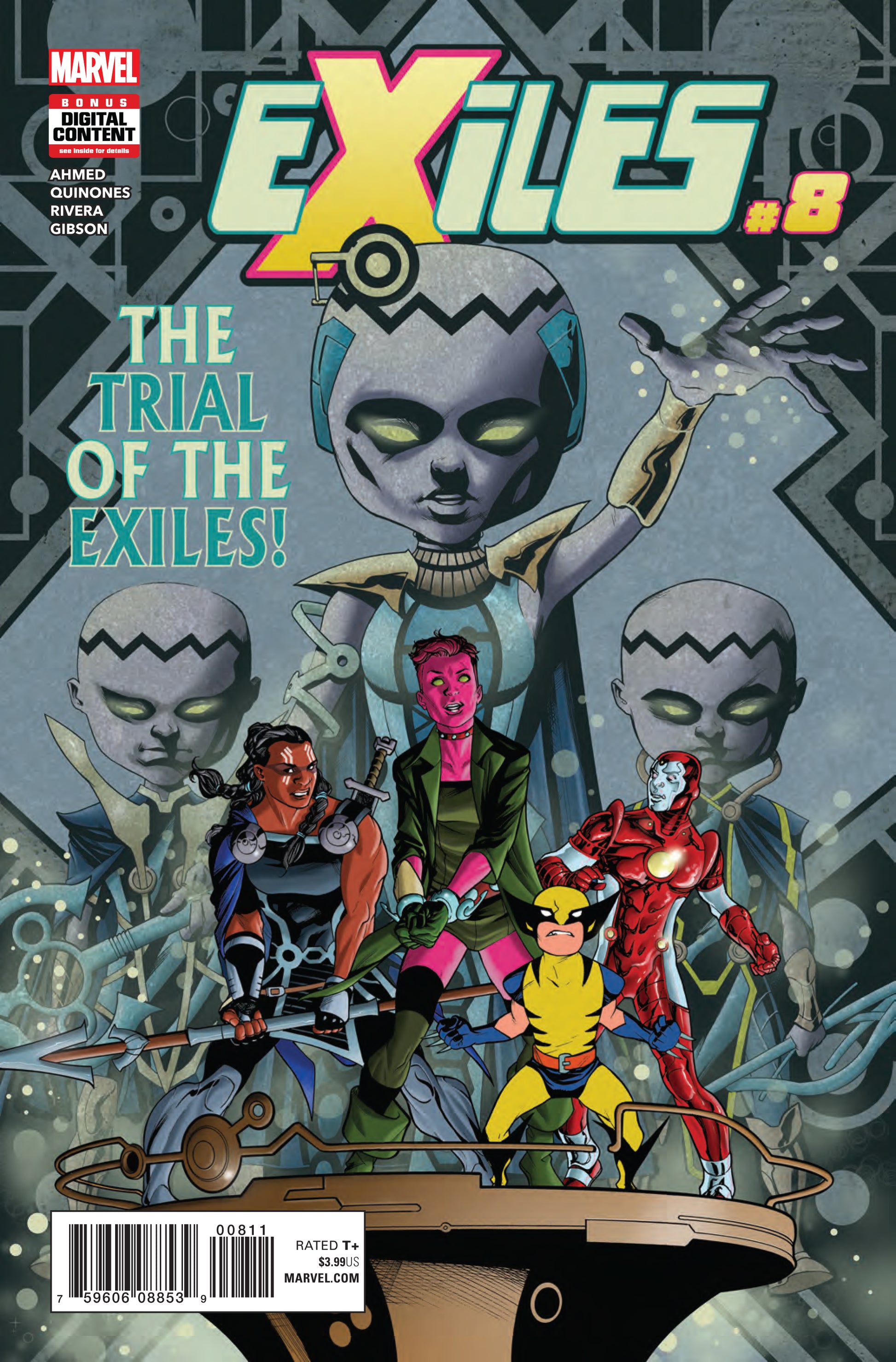 Exiles #8 - CVR A (FN)