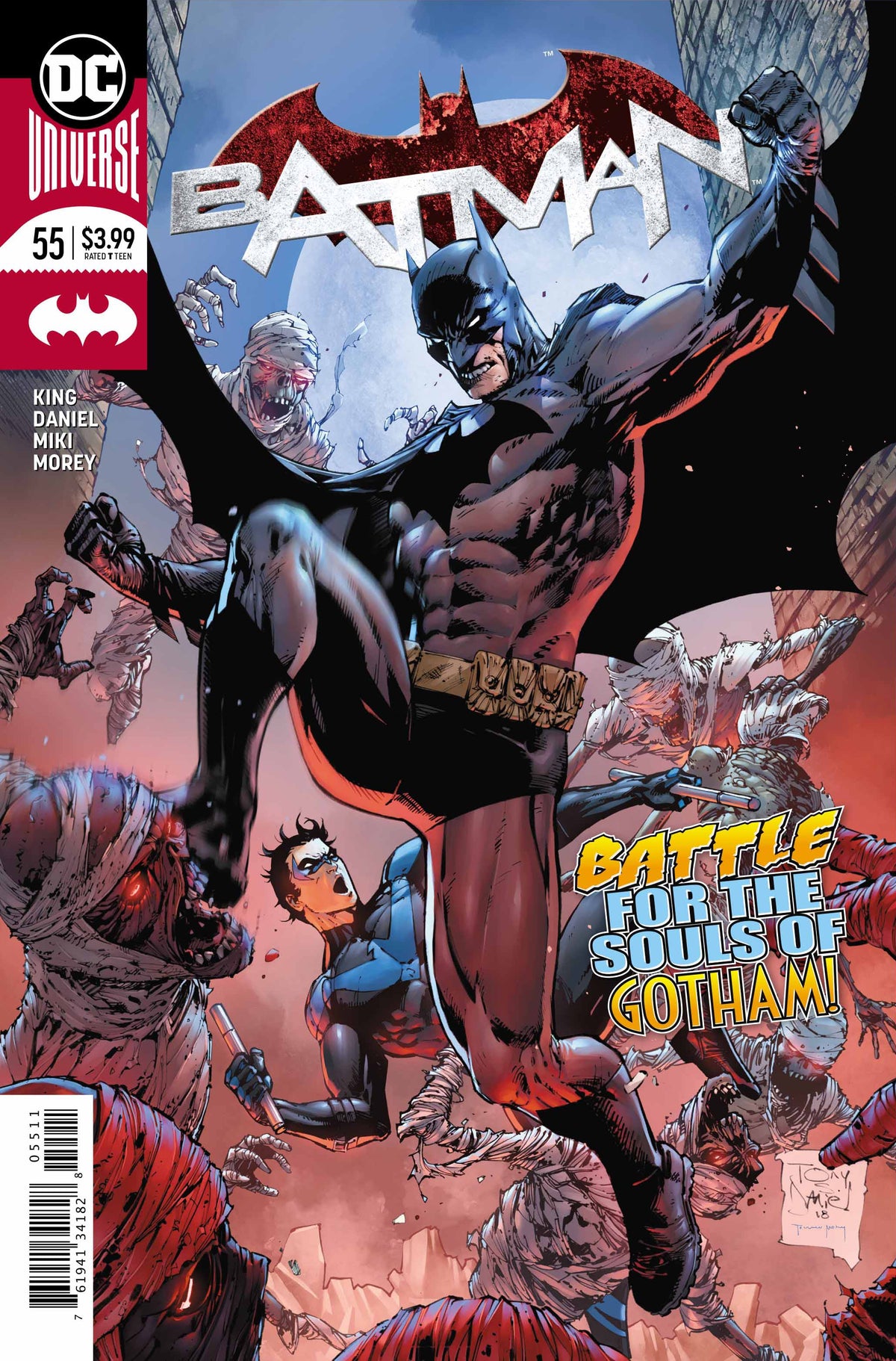 Batman #55 CVR A DC Comics 2018 VF/NM