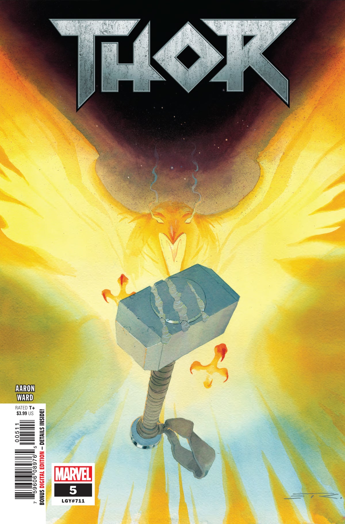 Thor #5 1st appearance of Dr. Doom with Dr. Strange powers CVR A Marvel 2018 VF