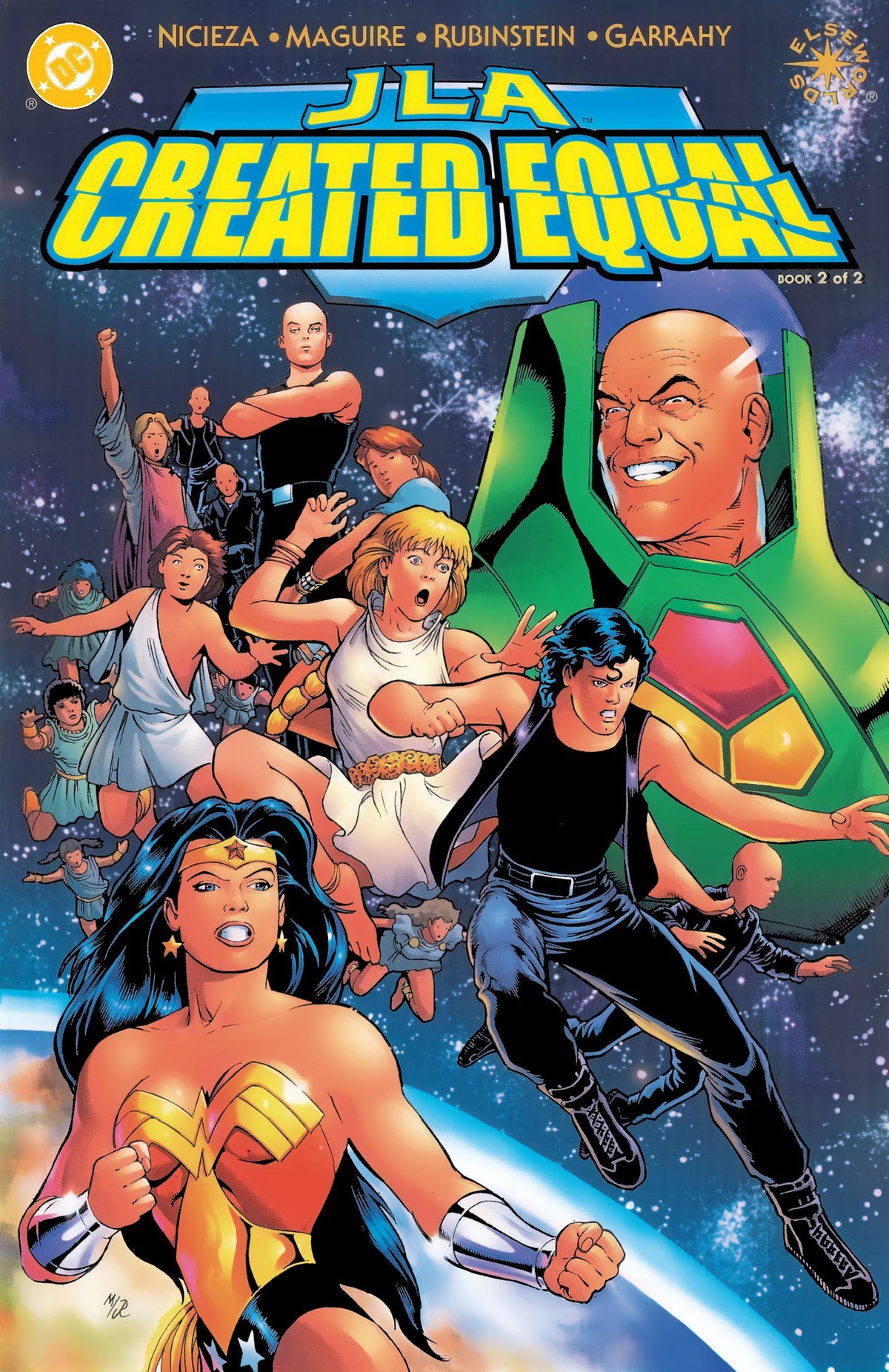 JLA: Created Equal #2 CVR A DC Comics 2000 VF
