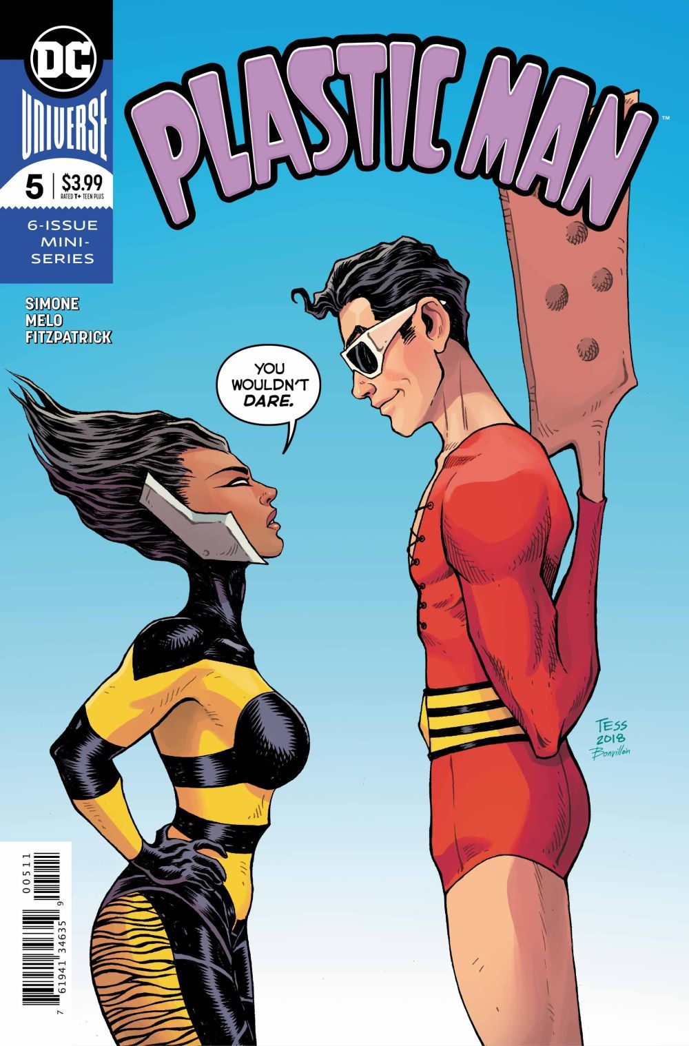 Plastic Man #5 CVR A DC Comics 2018 VF