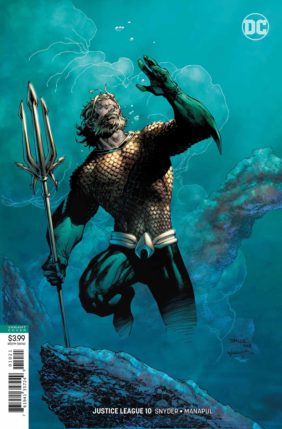Justice League #10 CVR B DC Comics 2018 FN