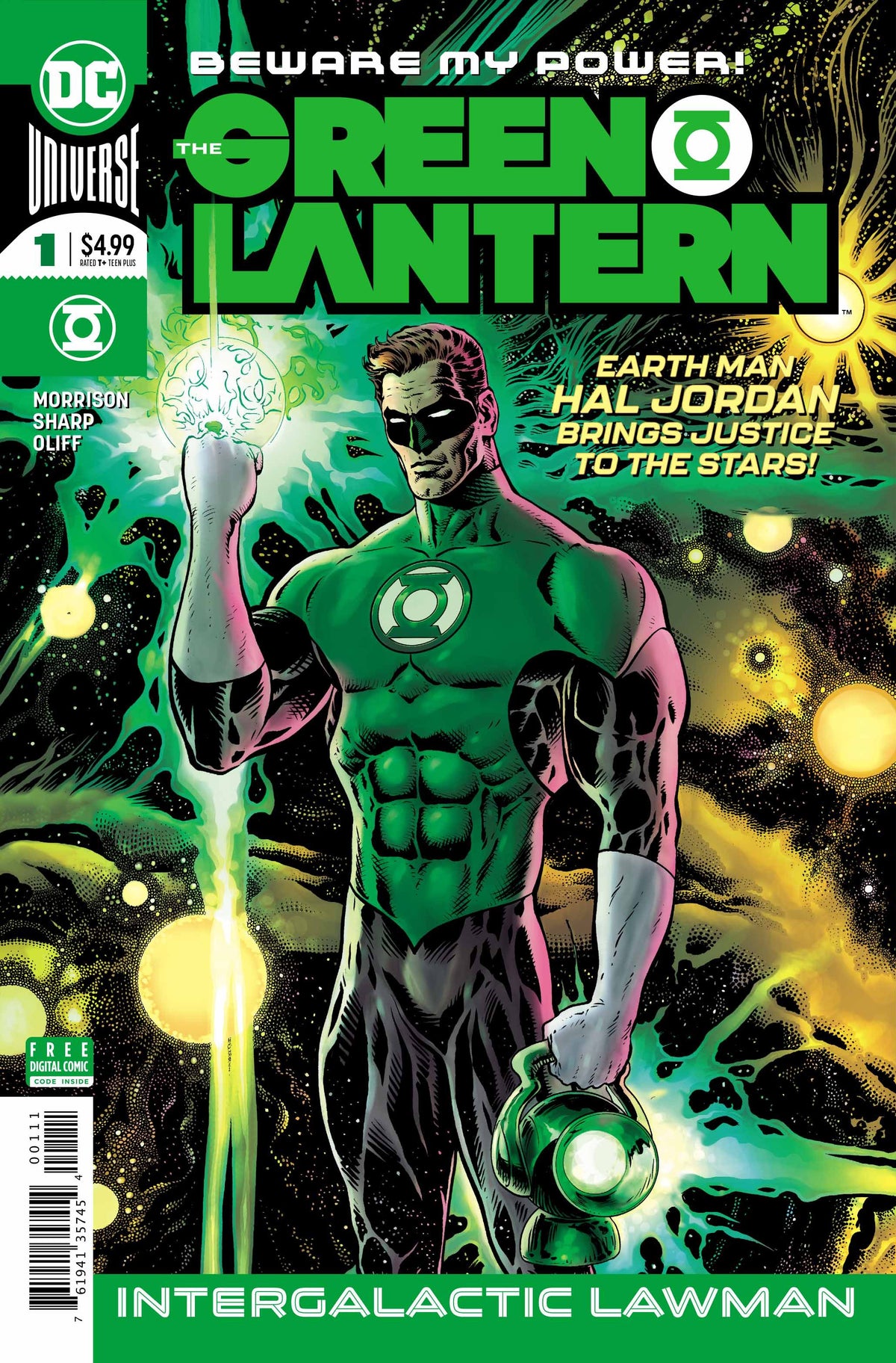 The Green Lantern #1 CVR A DC Comics 2018 VF