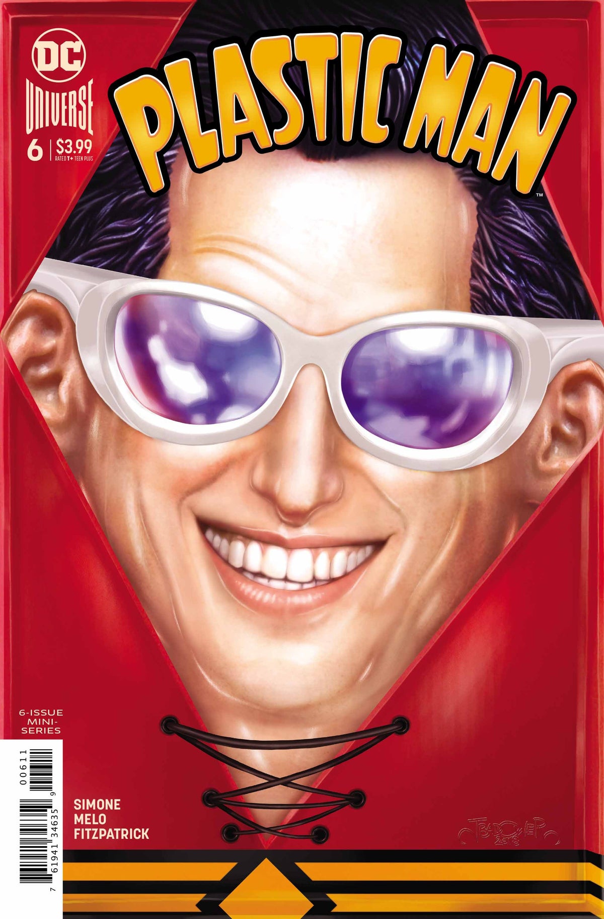 Plastic Man #6 CVR A DC Comics 2018 VF