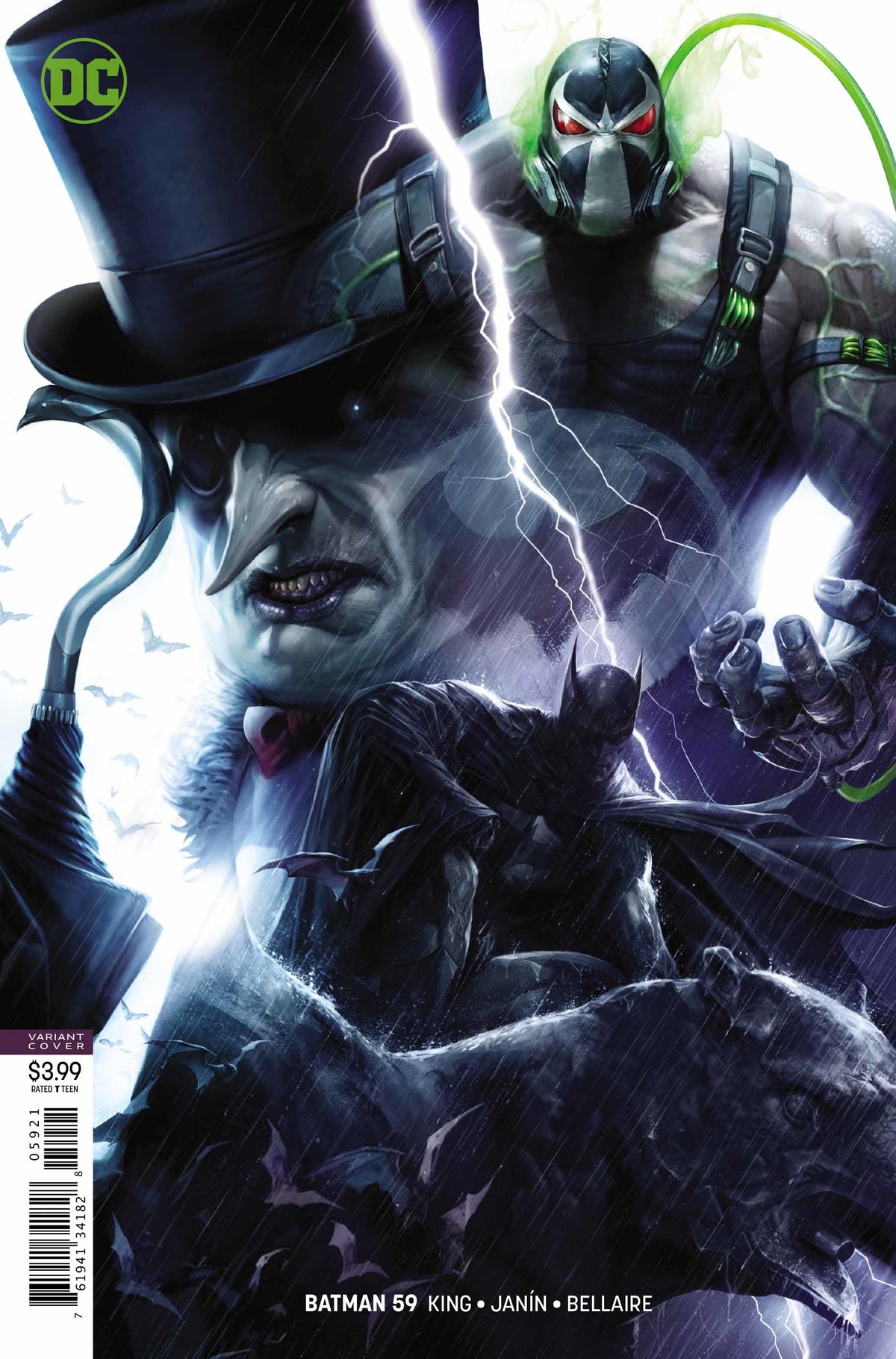 Batman #59 CVR B DC Comics 2018 VF/NM