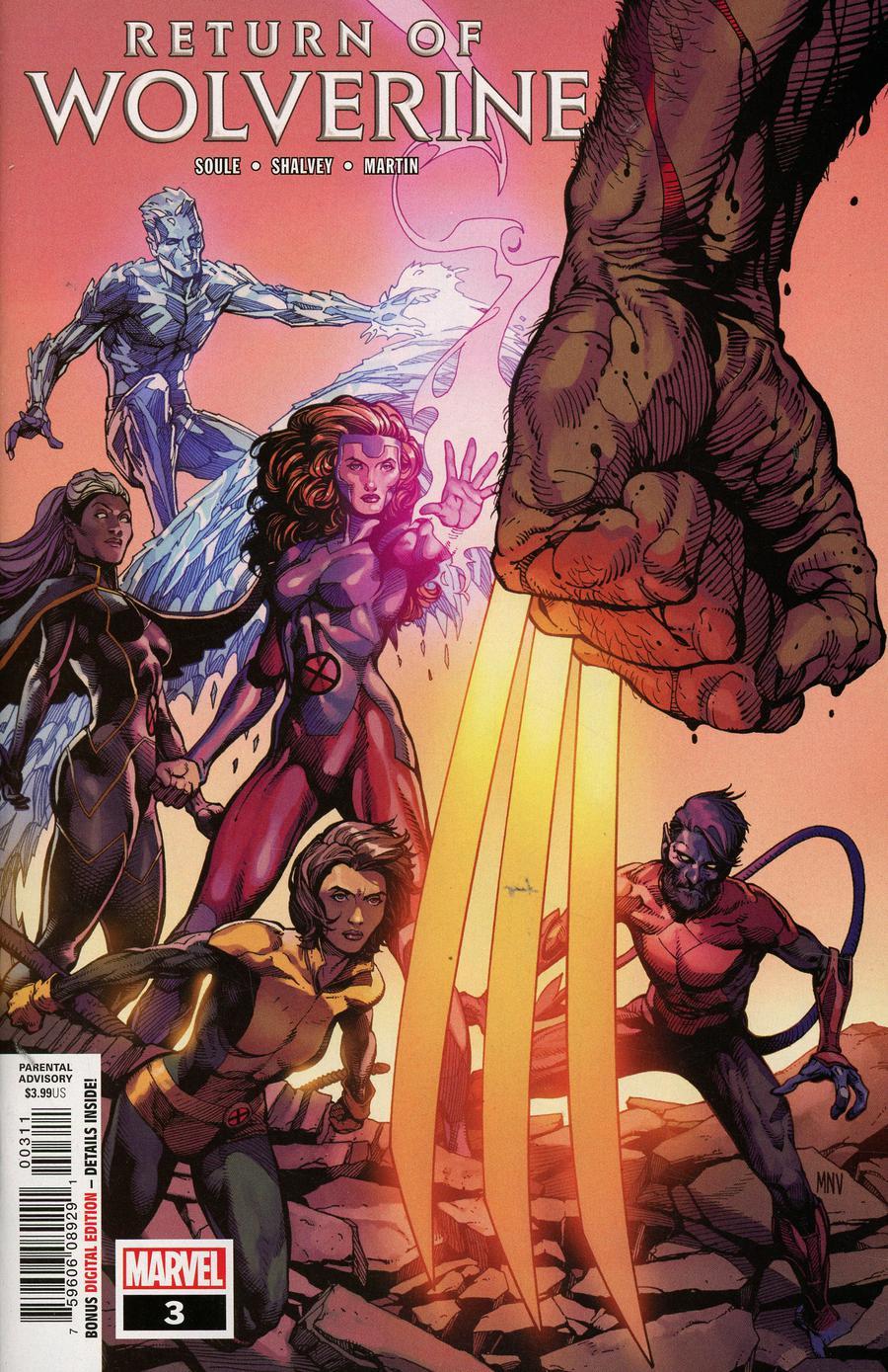 Return of Wolverine #3 CVR A Marvel 2018 FN