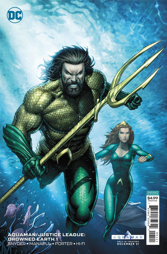 Aquaman/Justice League: Drowned Earth Special #1 CVR B DC Comics 2018 FN