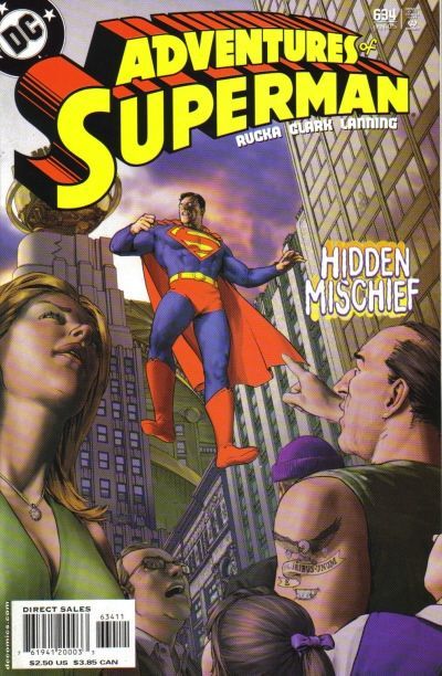 Adventures of Superman #634 CVR A DC Comics 2005 FN