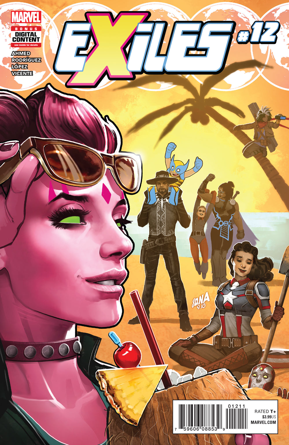 Exiles #12 - CVR A (FN)