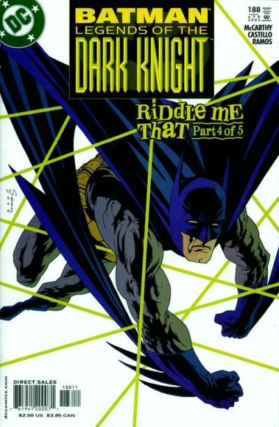 Batman: Legends of the Dark Knight #188 CVR A DC Comics 2005 VF