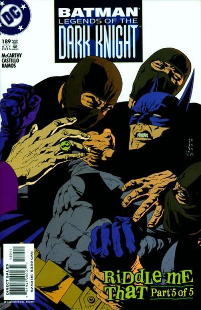 Batman: Legends of the Dark Knight #189 CVR A DC Comics 2005 VF