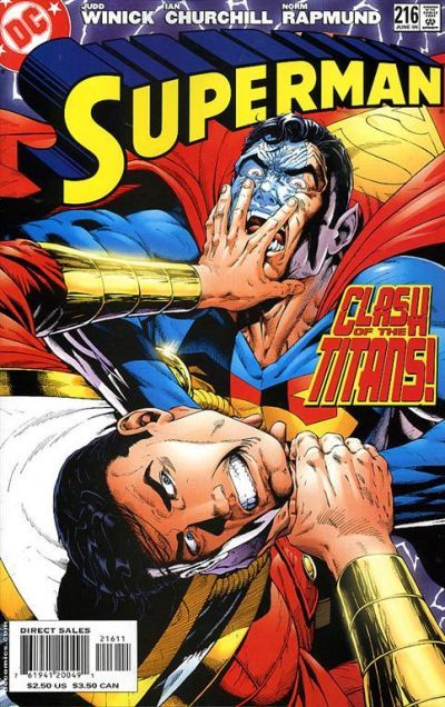 Superman #216 CVR A DC Comics 2005 VG