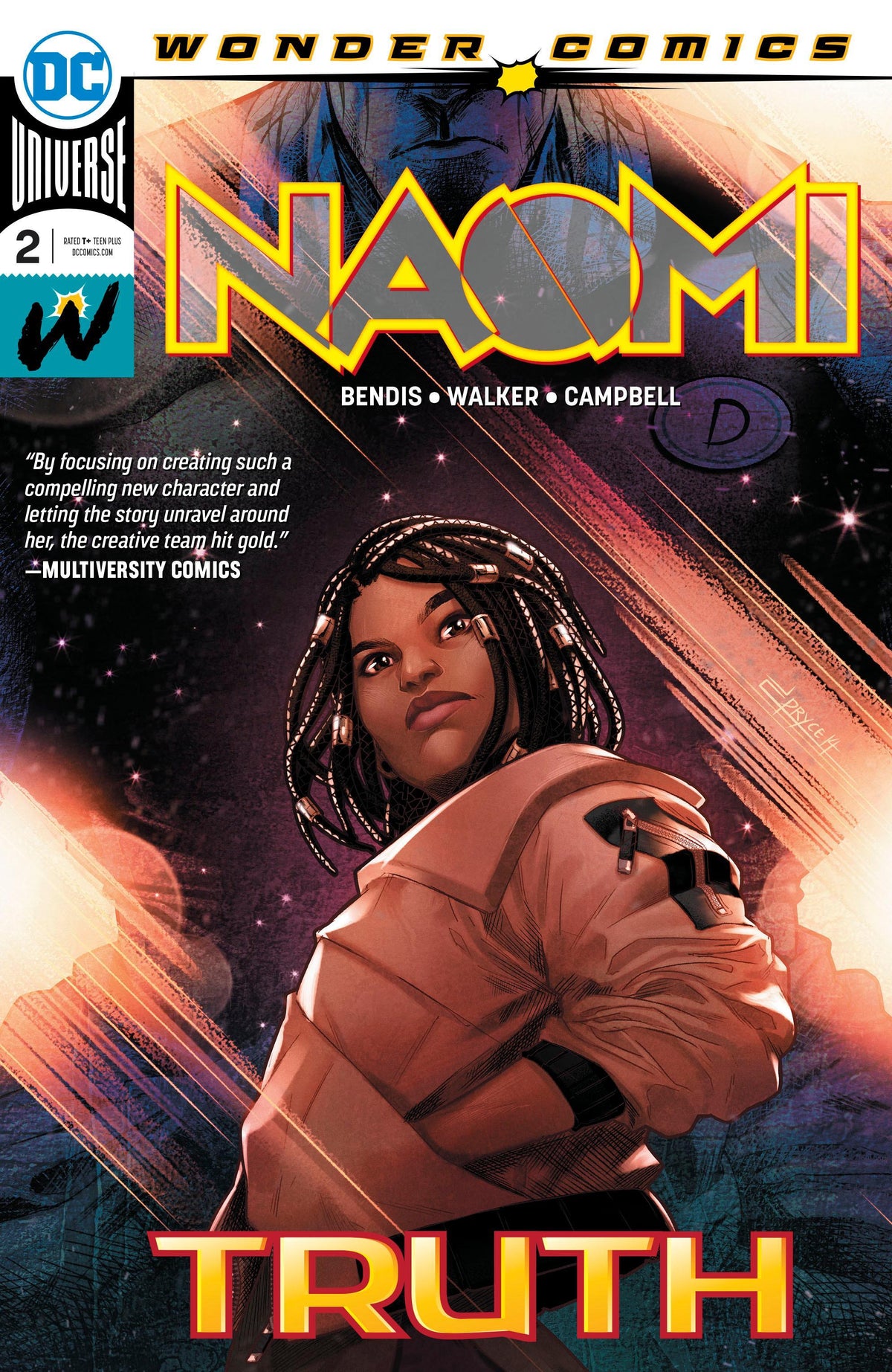 Naomi #2 CVR A DC Comics 2019 FN