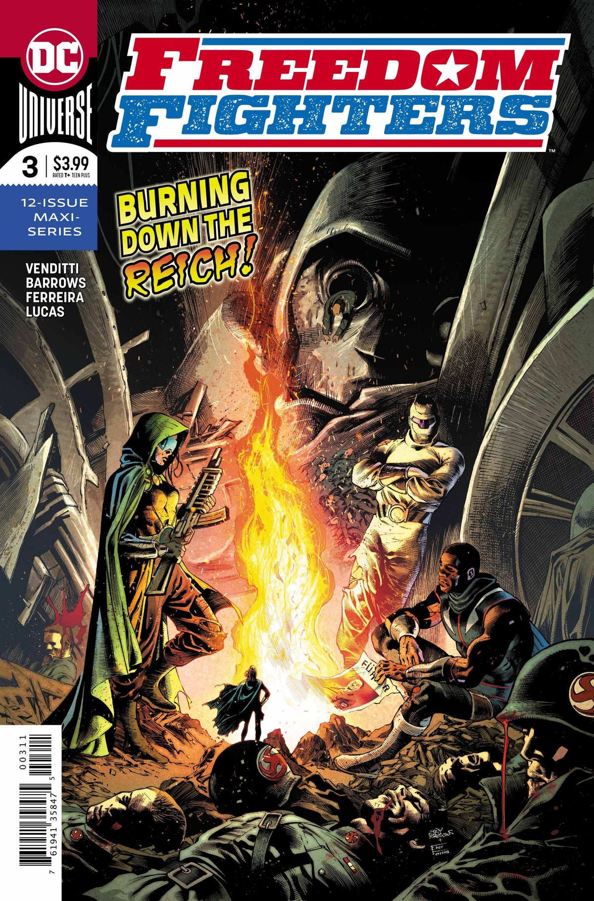 Freedom Fighters #3 CVR A DC Comics 2019 FN