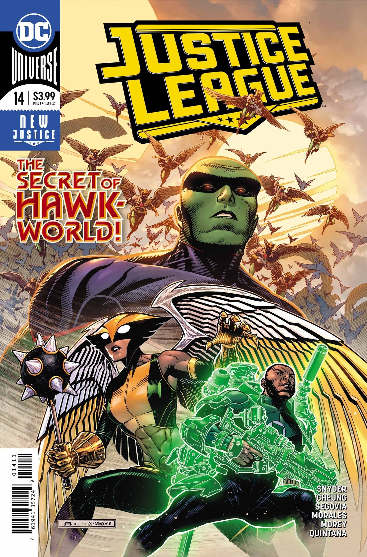 Justice League #14 CVR A DC Comics 2018 FN