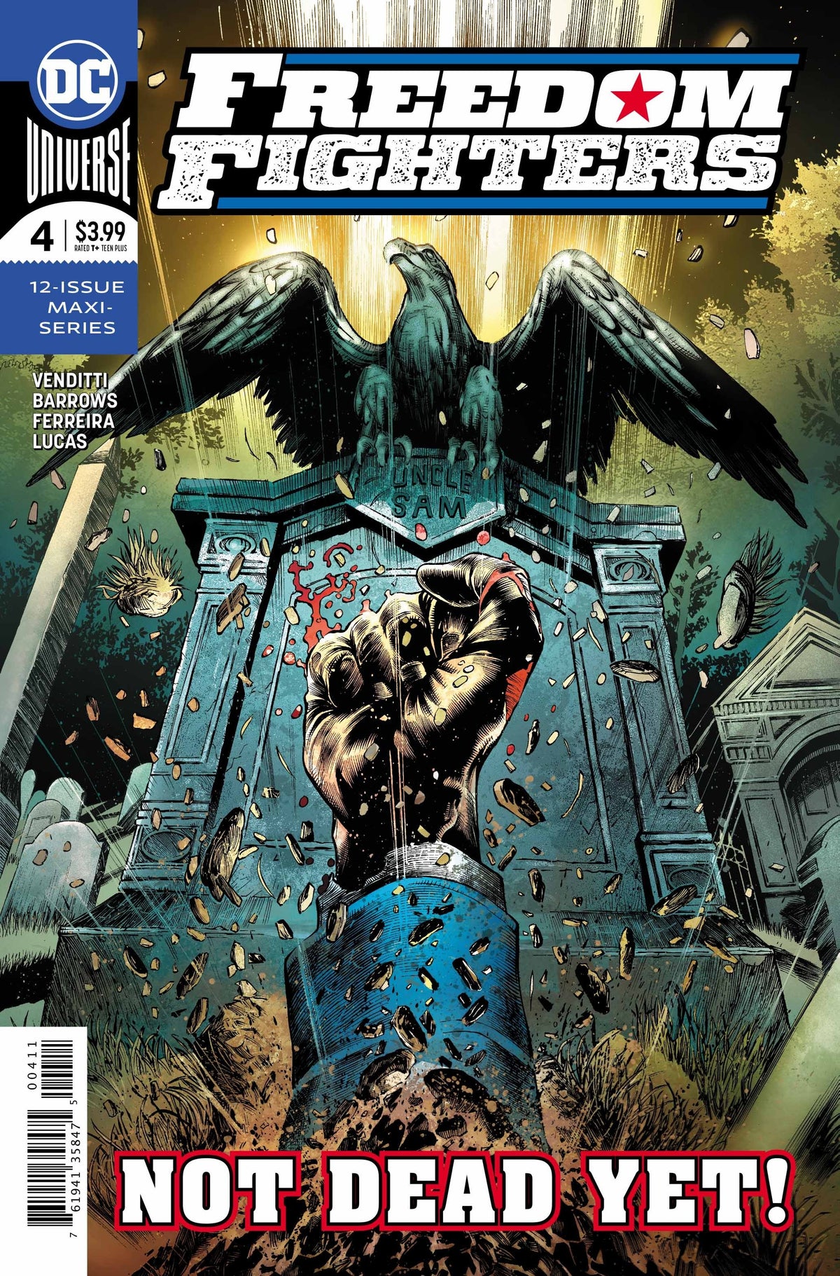 Freedom Fighters #4 CVR A DC Comics 2019 FN