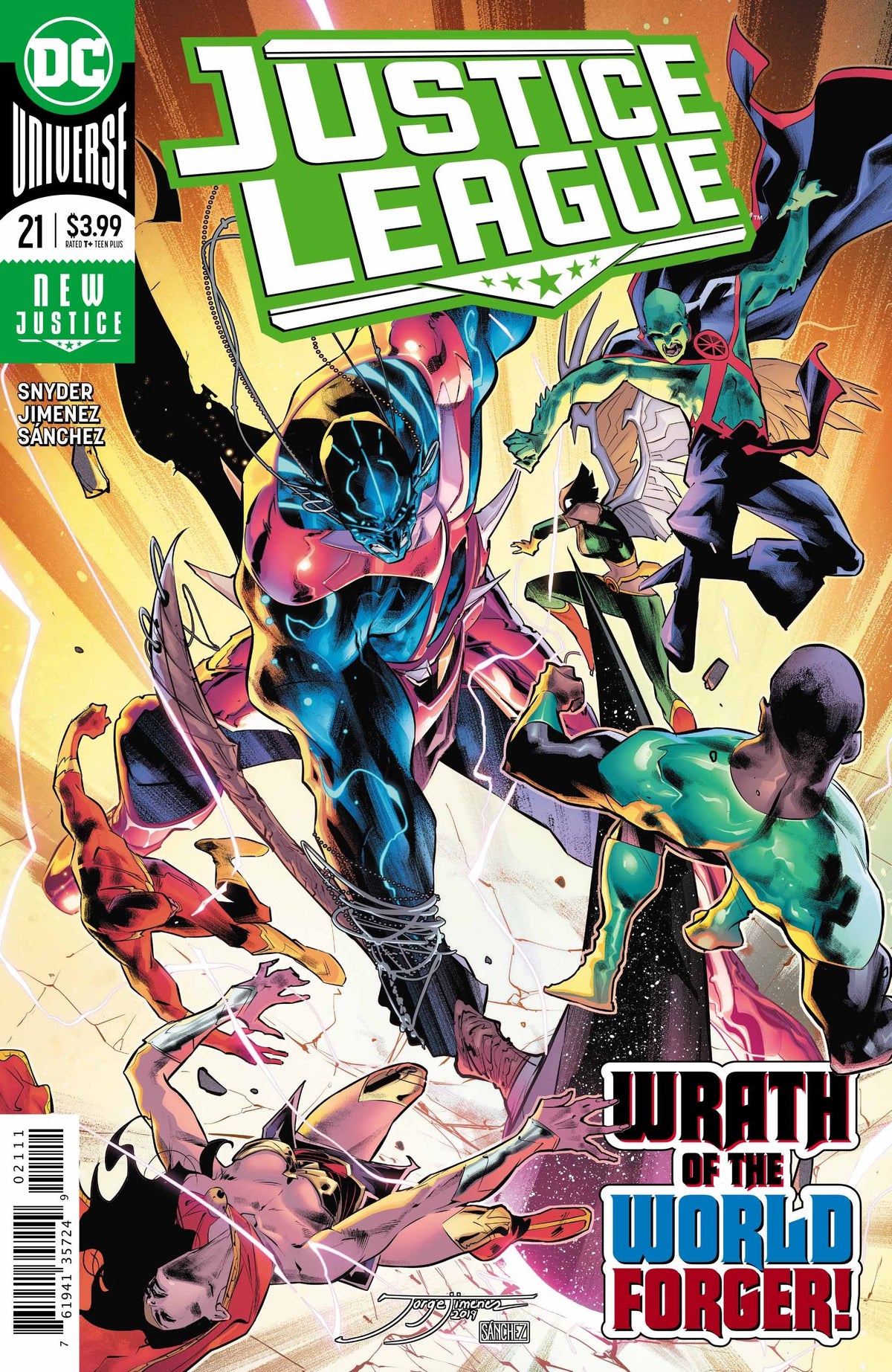 Justice League #21 CVR A DC Comics 2019 FN