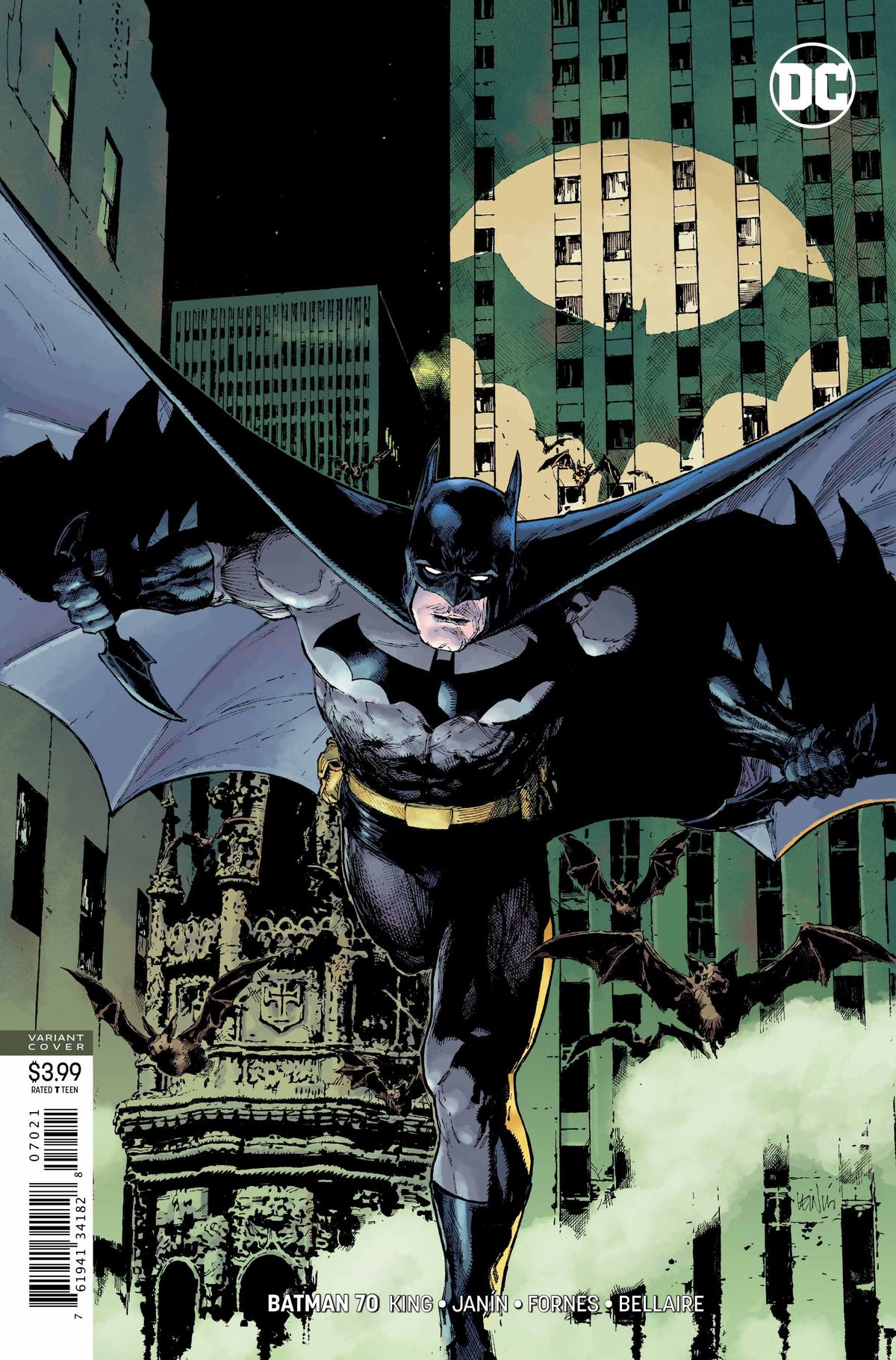 Batman #70 CVR B DC Comics 2019 VF/NM