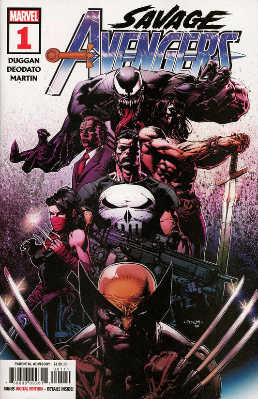 Savage Avengers #1 CVR A Marvel 2019 VF