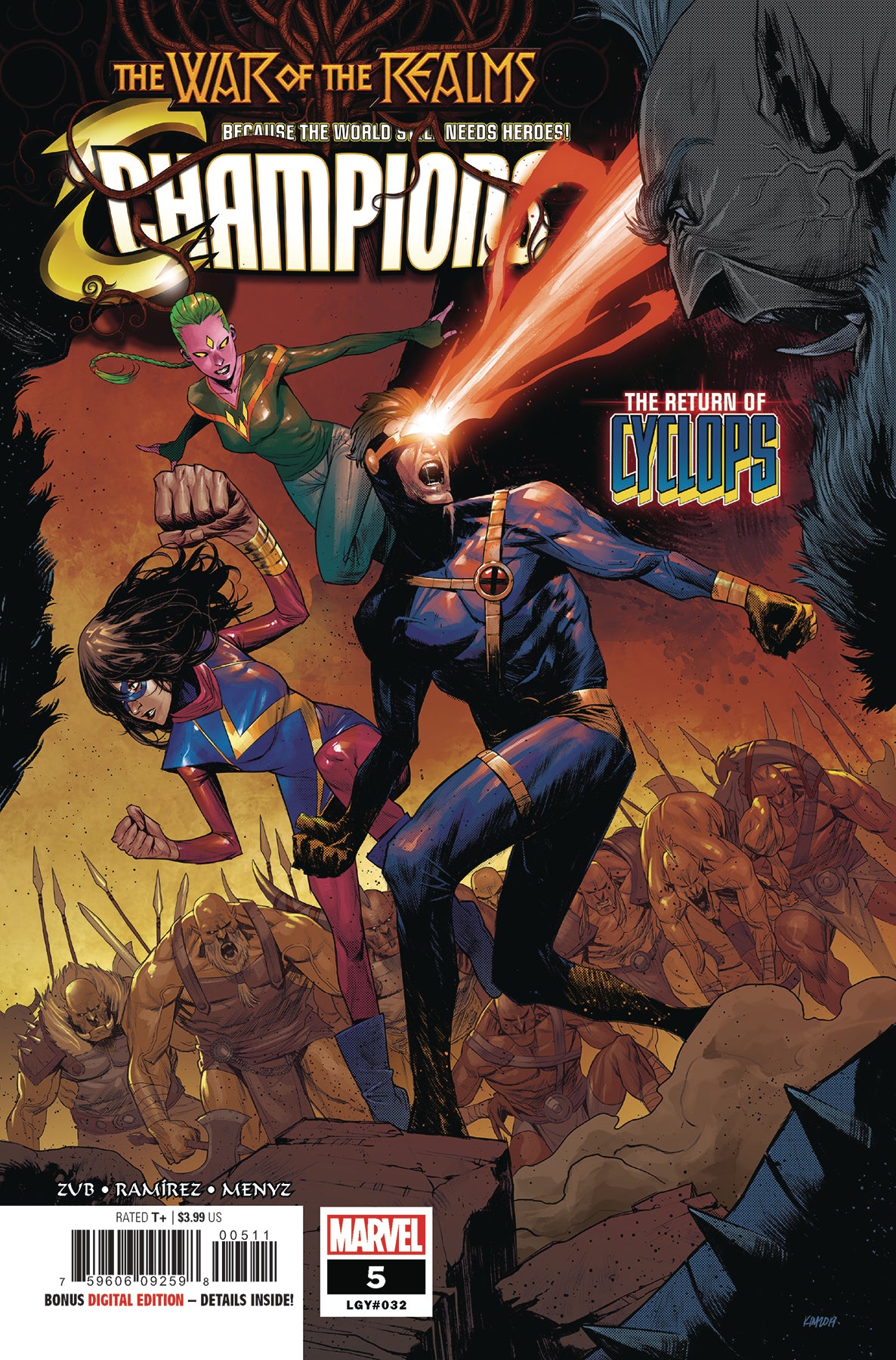 Champions #5 - CVR A (VF/NM)