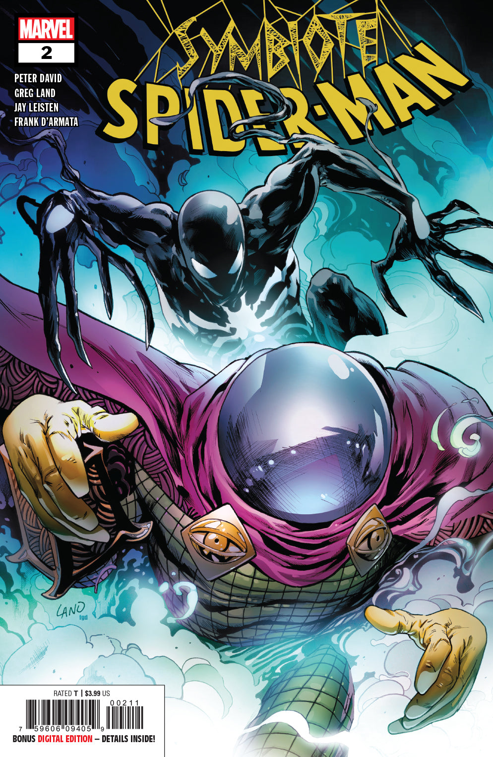 Symbiote Spider-Man #2 CVR A Marvel 2019 FN