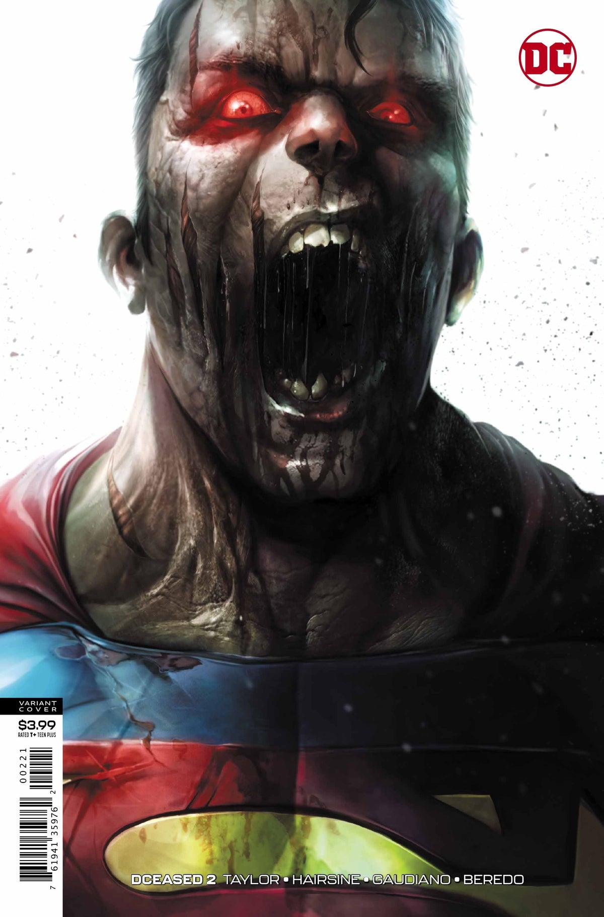 DCeased #2 CVR B DC Comics 2019 FN
