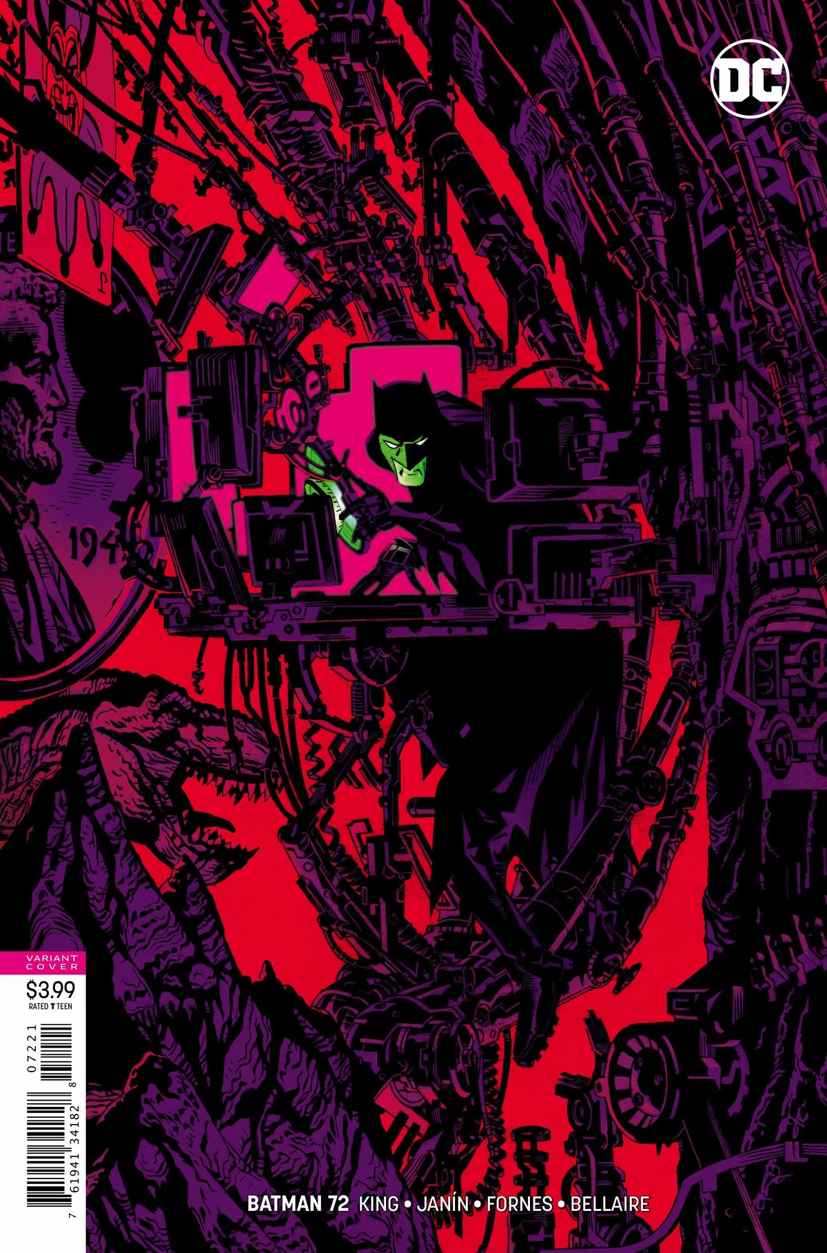 Batman #72 CVR B DC Comics 2019 VF/NM
